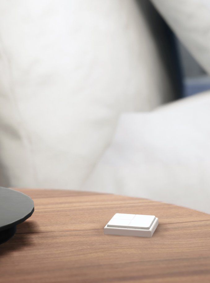 Lightbee ZigBee kontakt til FUGA - Udskiftelig tangenter