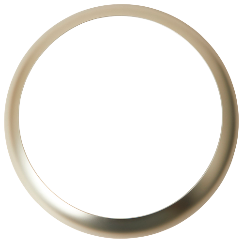 Trimring til Disco Evo 1 Plafond Børstet stål Ø275 mm