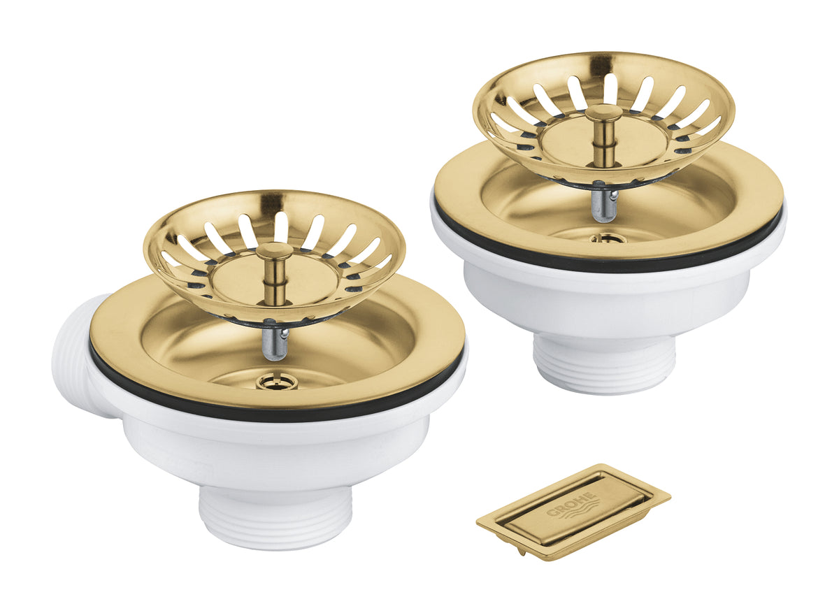 GROHE bundventil 1 1/4 t/kv børstet cool sunrise