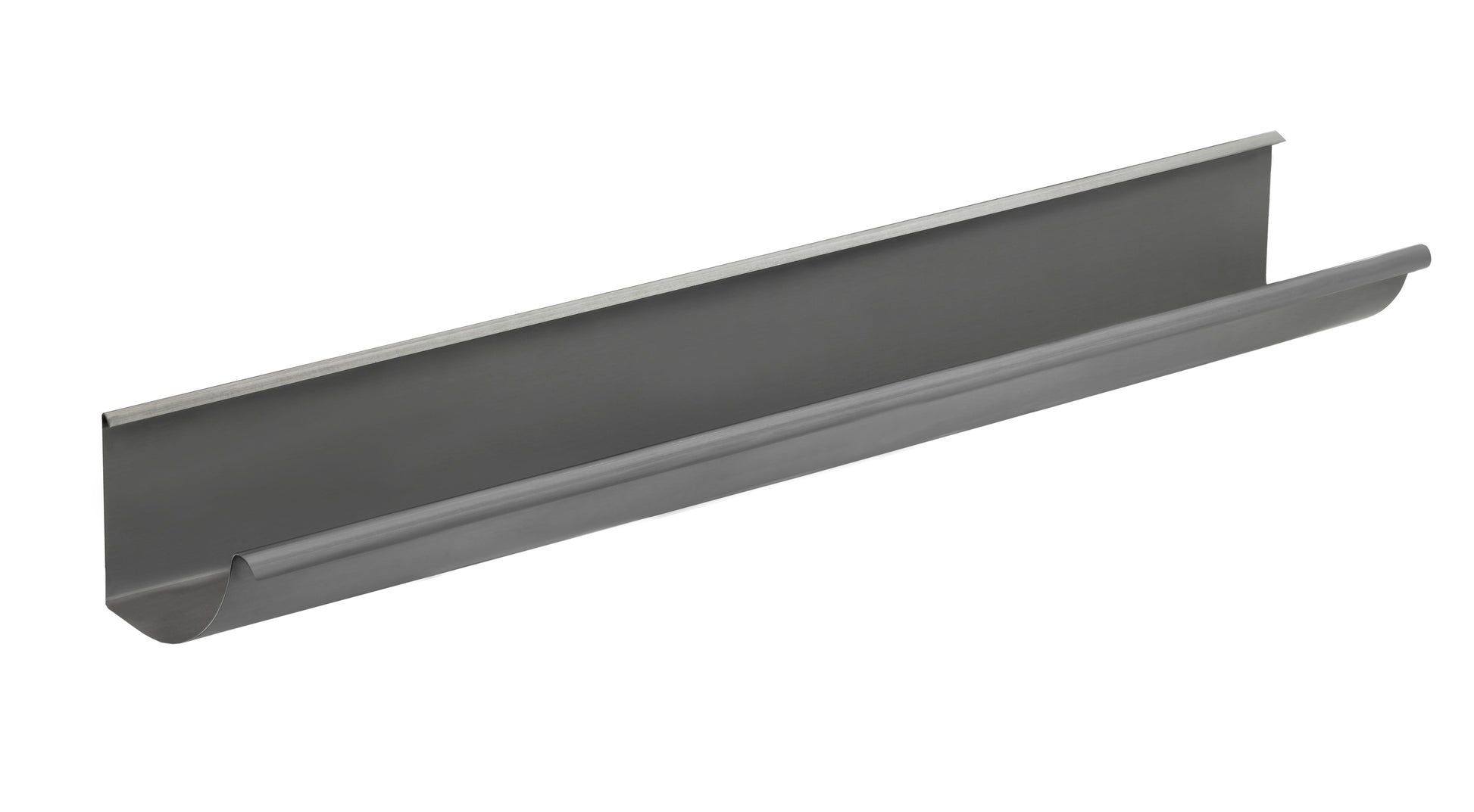 VMZINC tagrende, kvartrund, QUARTZ-ZINC - 333 mm