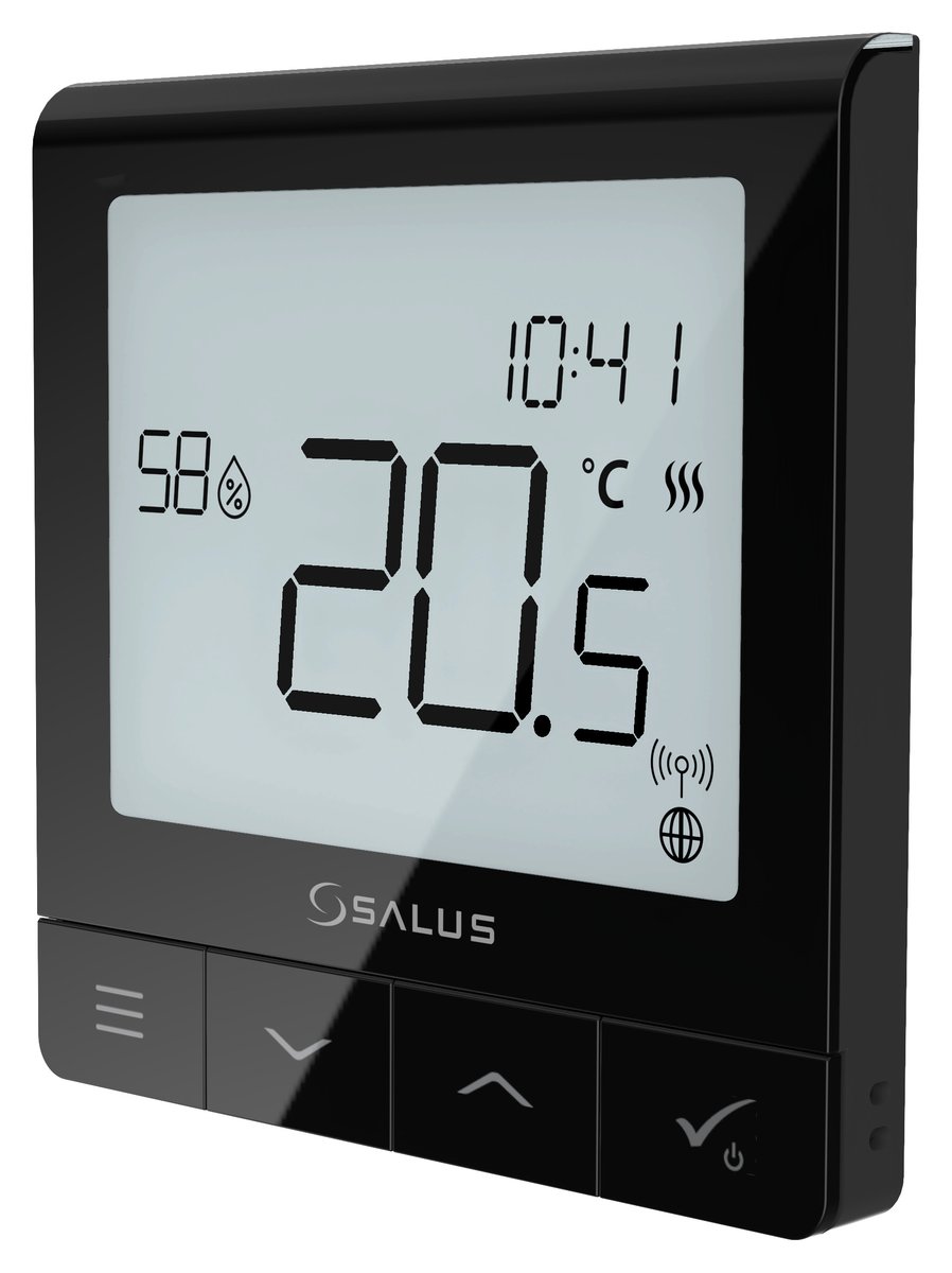 Salus SQ610BRF rumtermostat (sort)