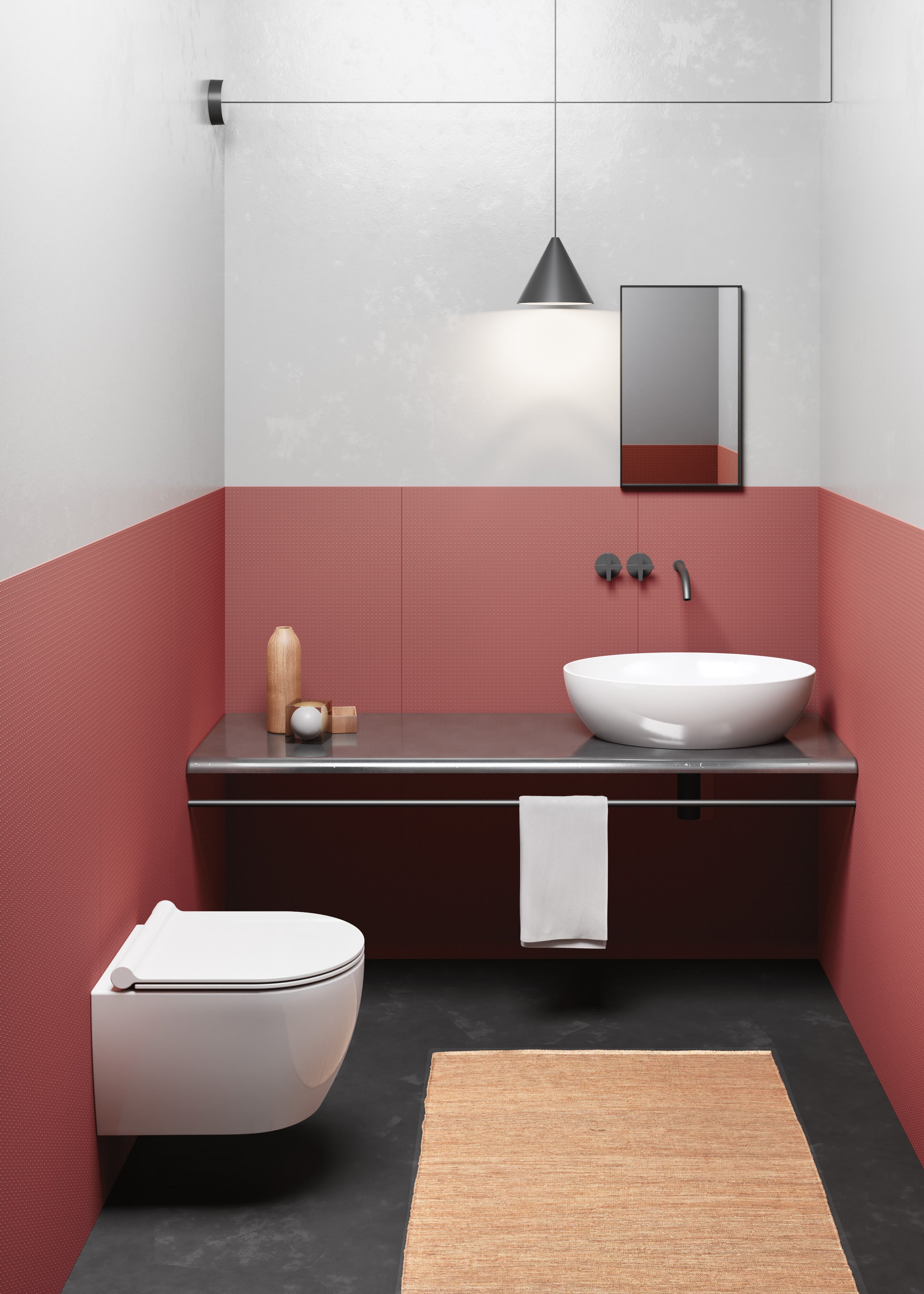 GSI PURA KOMPAKT VÆGTOILET 46X35CM