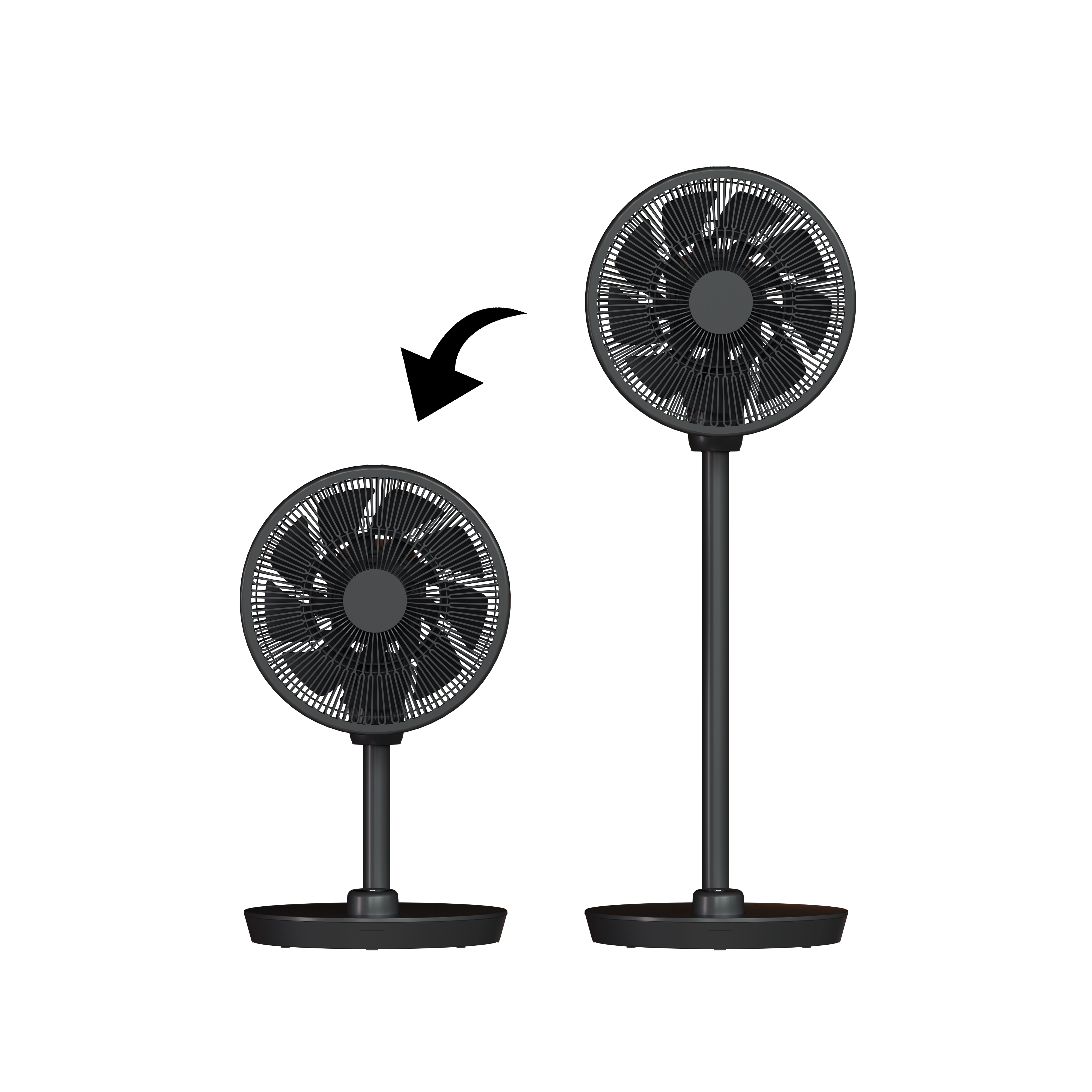 ELL Breeze low, 2 i 1 ventilator, lydsvag