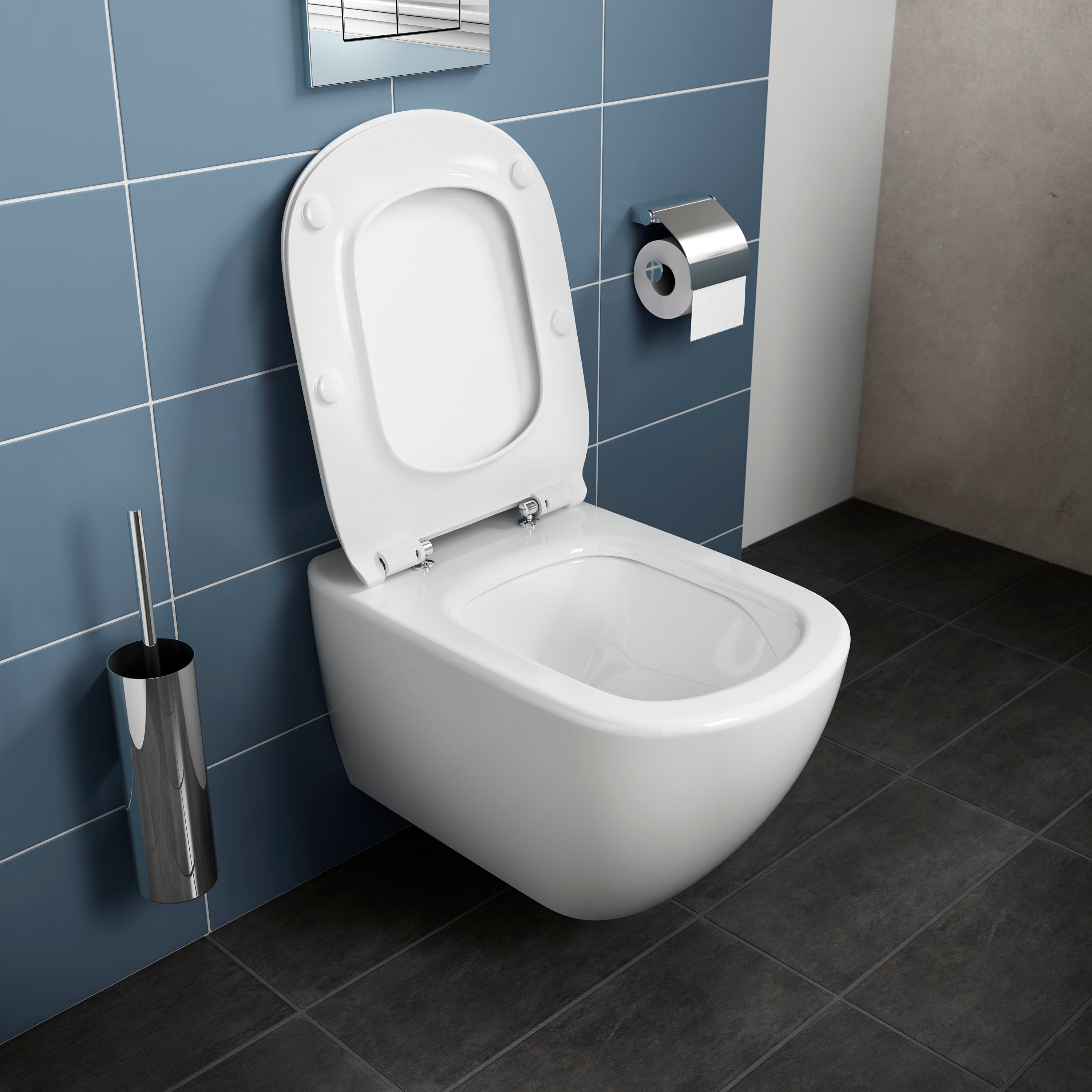 IDEAL STANDARD | VÆGHÆNGT TOILET SAMPAK 365X535X380 I HVID
