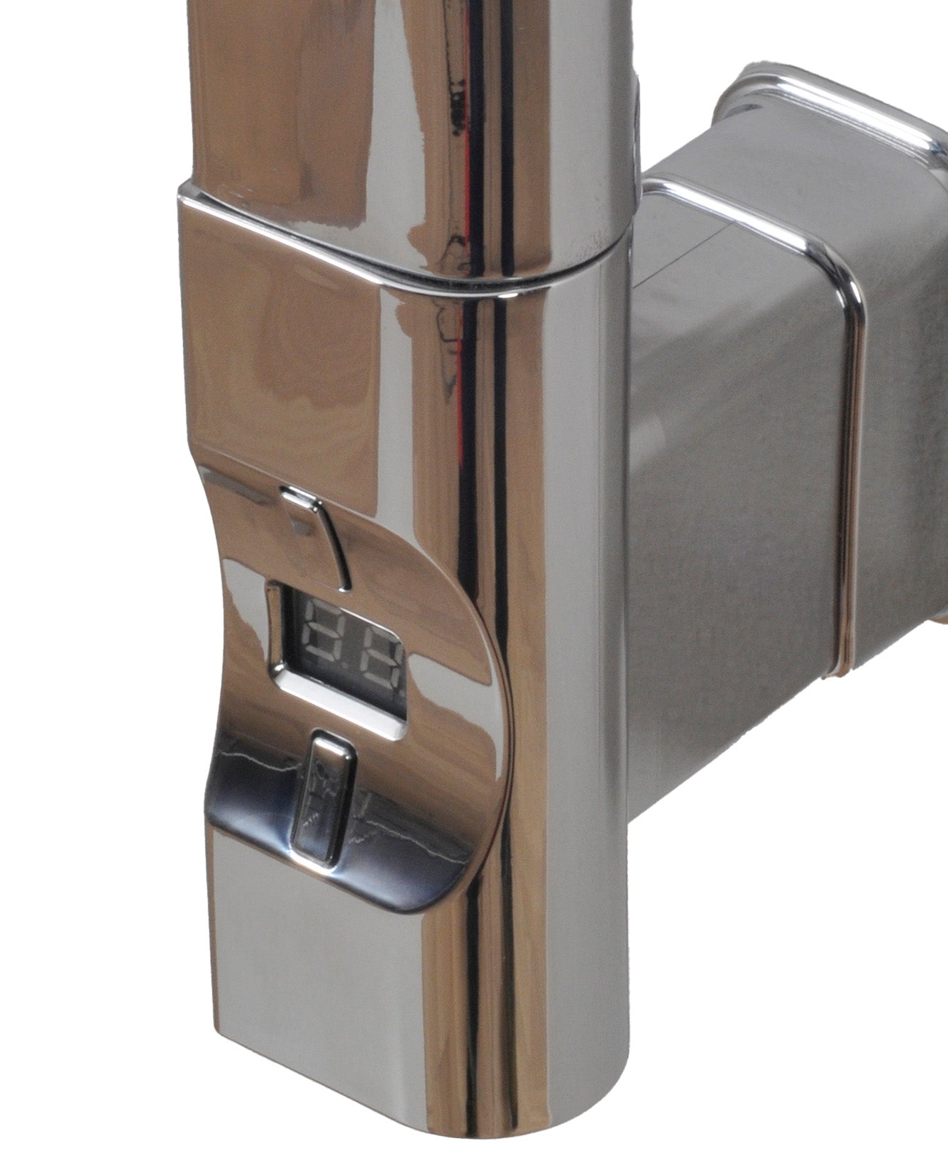 Nuvo 2 elvarmeelement, ½", 300W, D-profil, krom