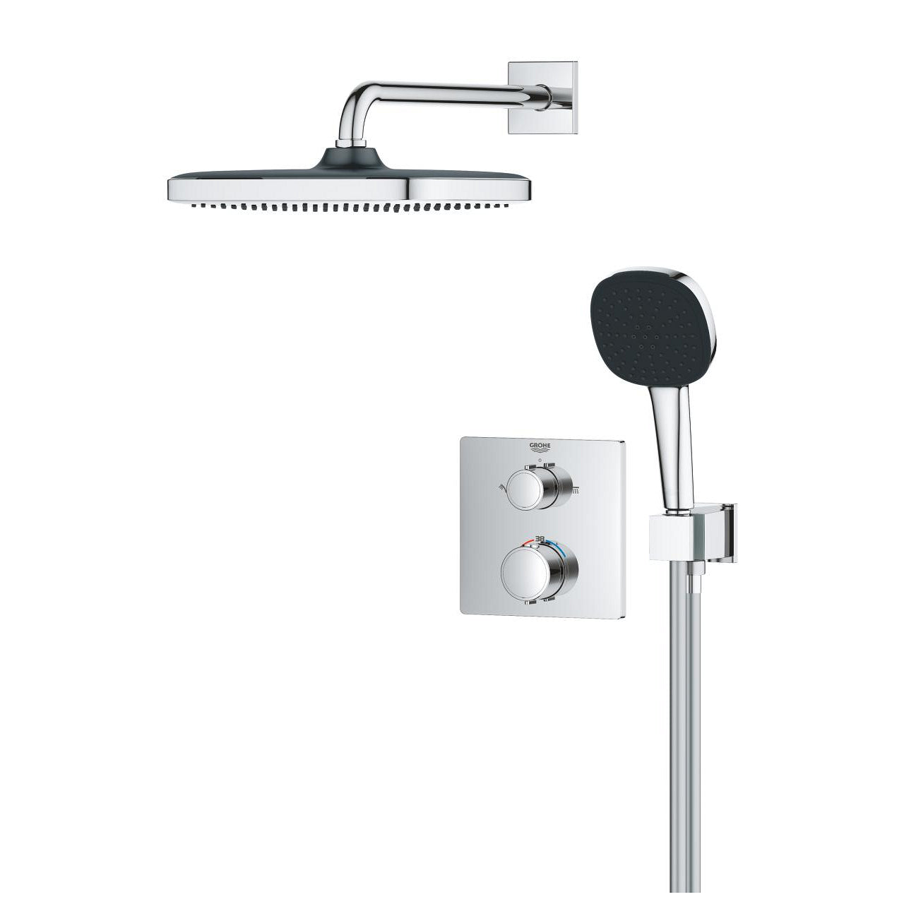 Grohe Presicion Presicion Term. Indb.boks+Forpl. Bruser t/indb 2