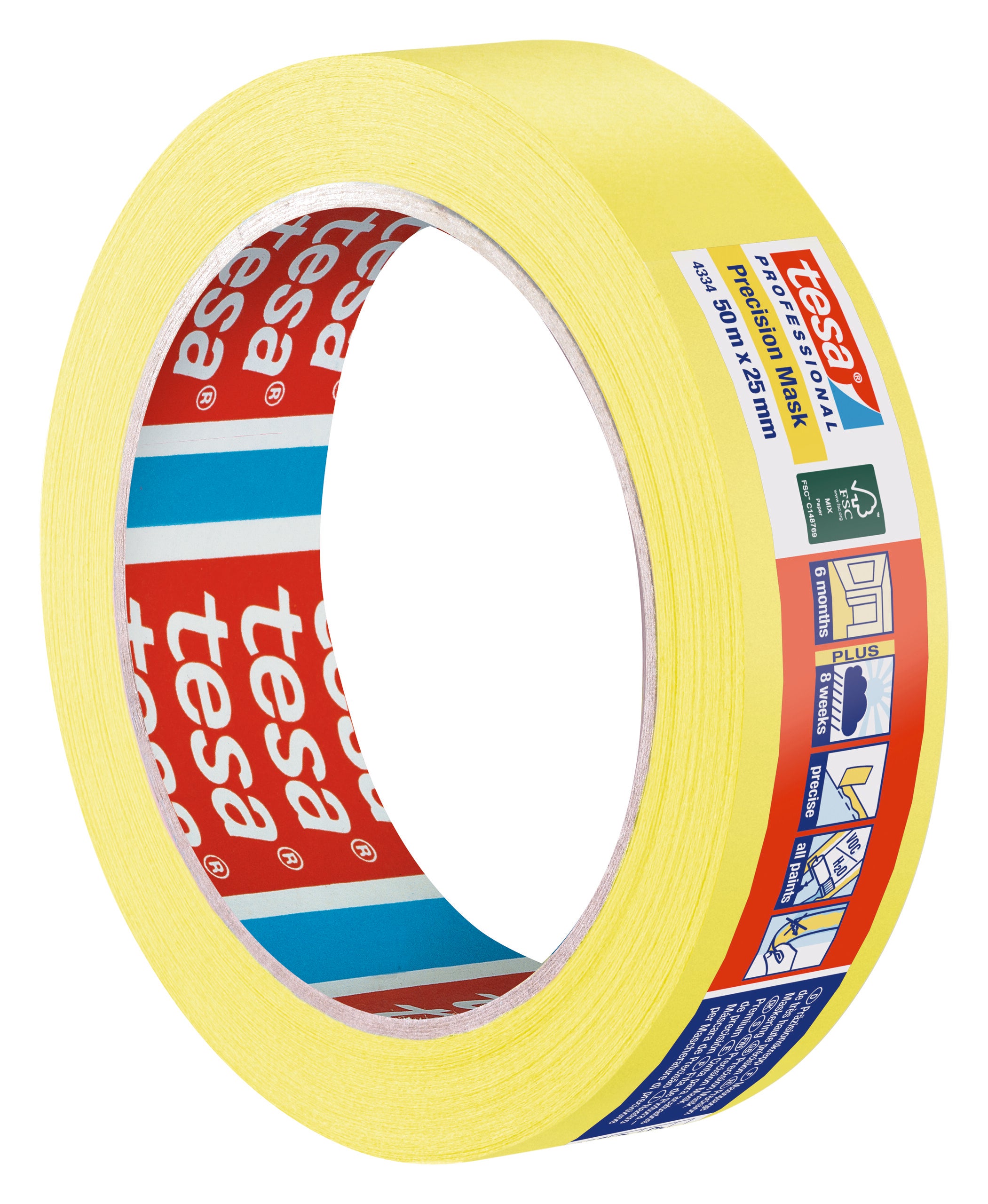 tesa afdækningstape 4334 Precision 25 mm x 50 m