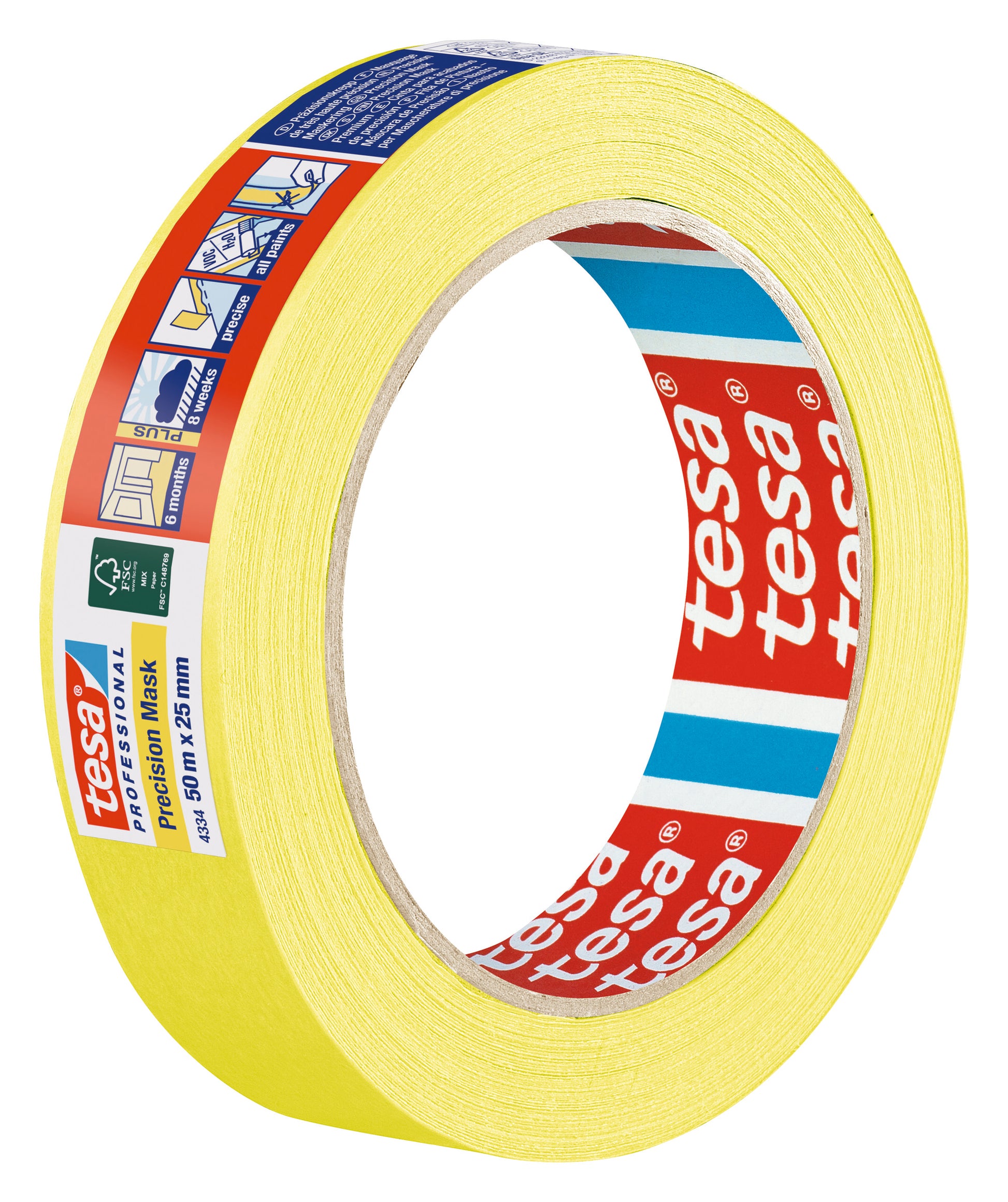 tesa afdækningstape 4334 Precision 25 mm x 50 m