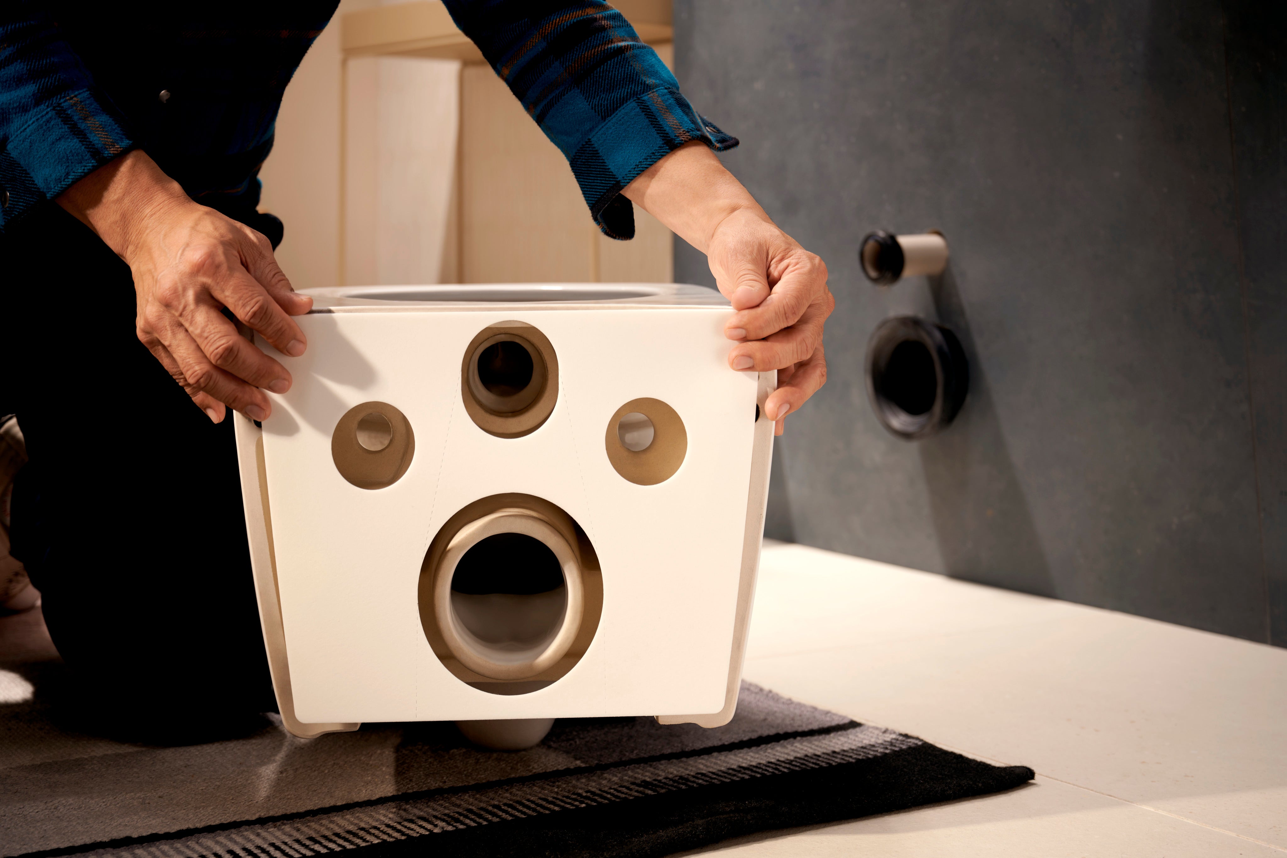 HANSGROHE EluPura Original S hængetoilet/sæde 540mm u/skyllerand