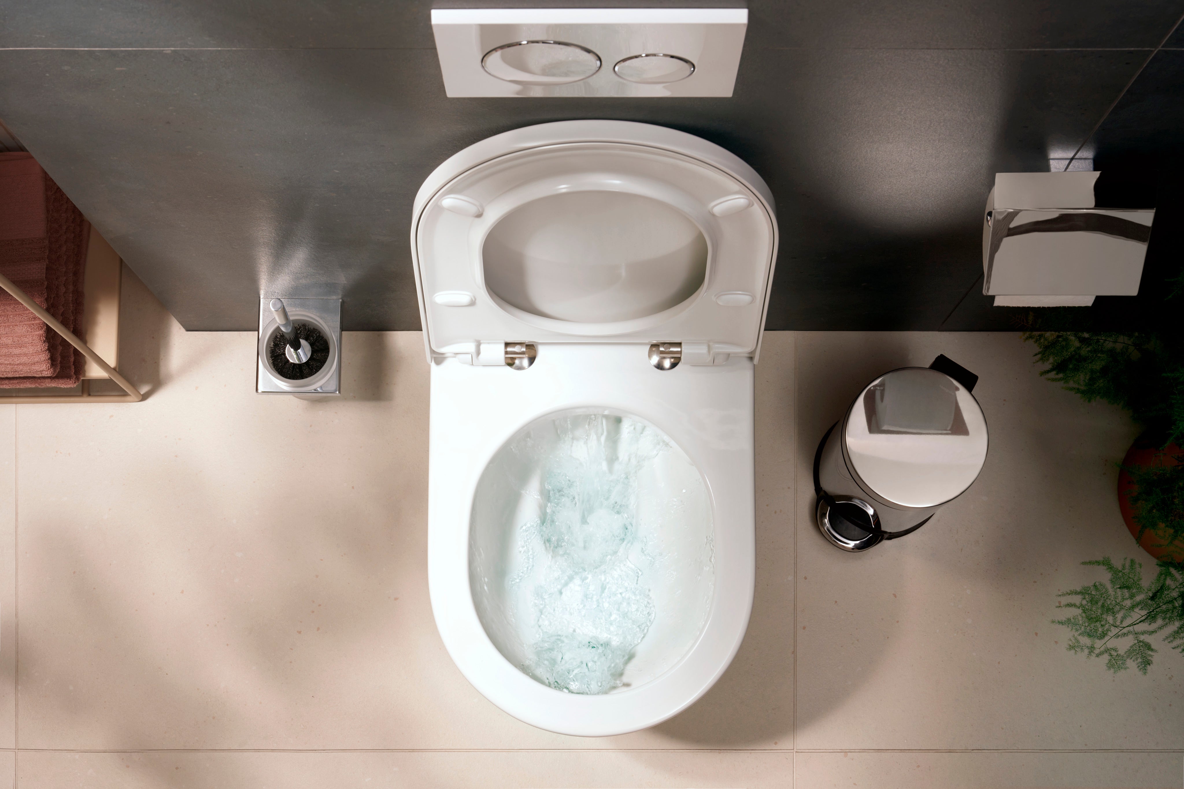 HANSGROHE EluPura Original S hængetoilet/sæde 540mm u/skyllerand