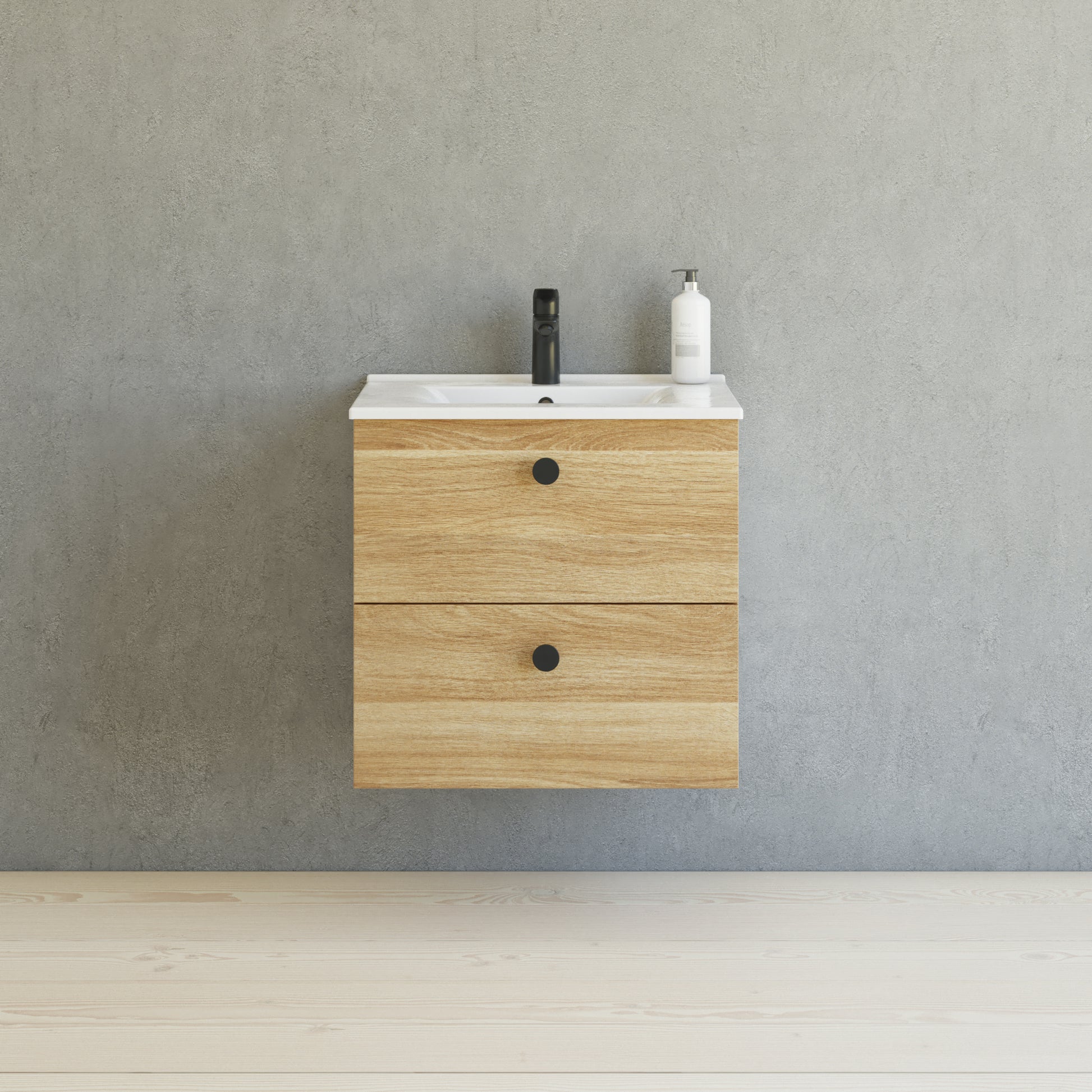 Greb Button sort Ø:42mm