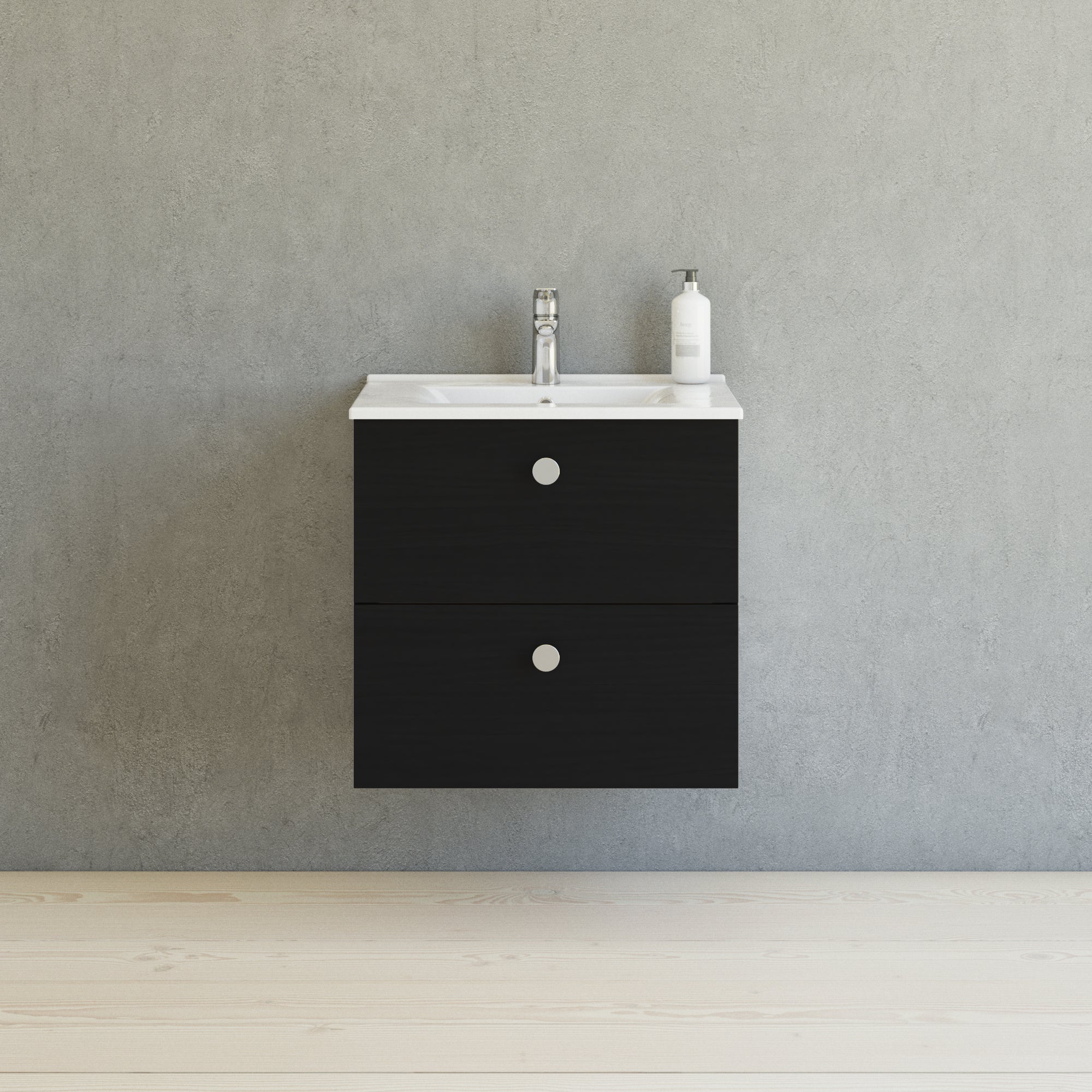 Greb Button inox look Ø:42mm