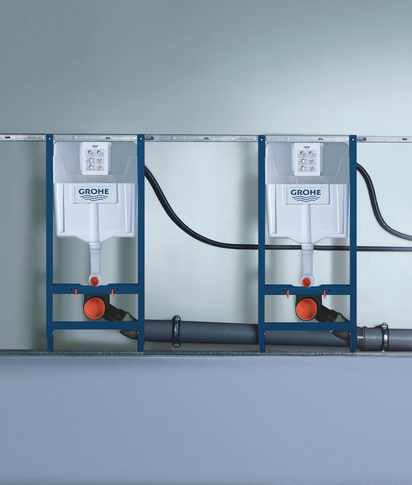 GROHE SOLIDO COMPACT monteringselement/cisterne 1135x500mm t/hæn