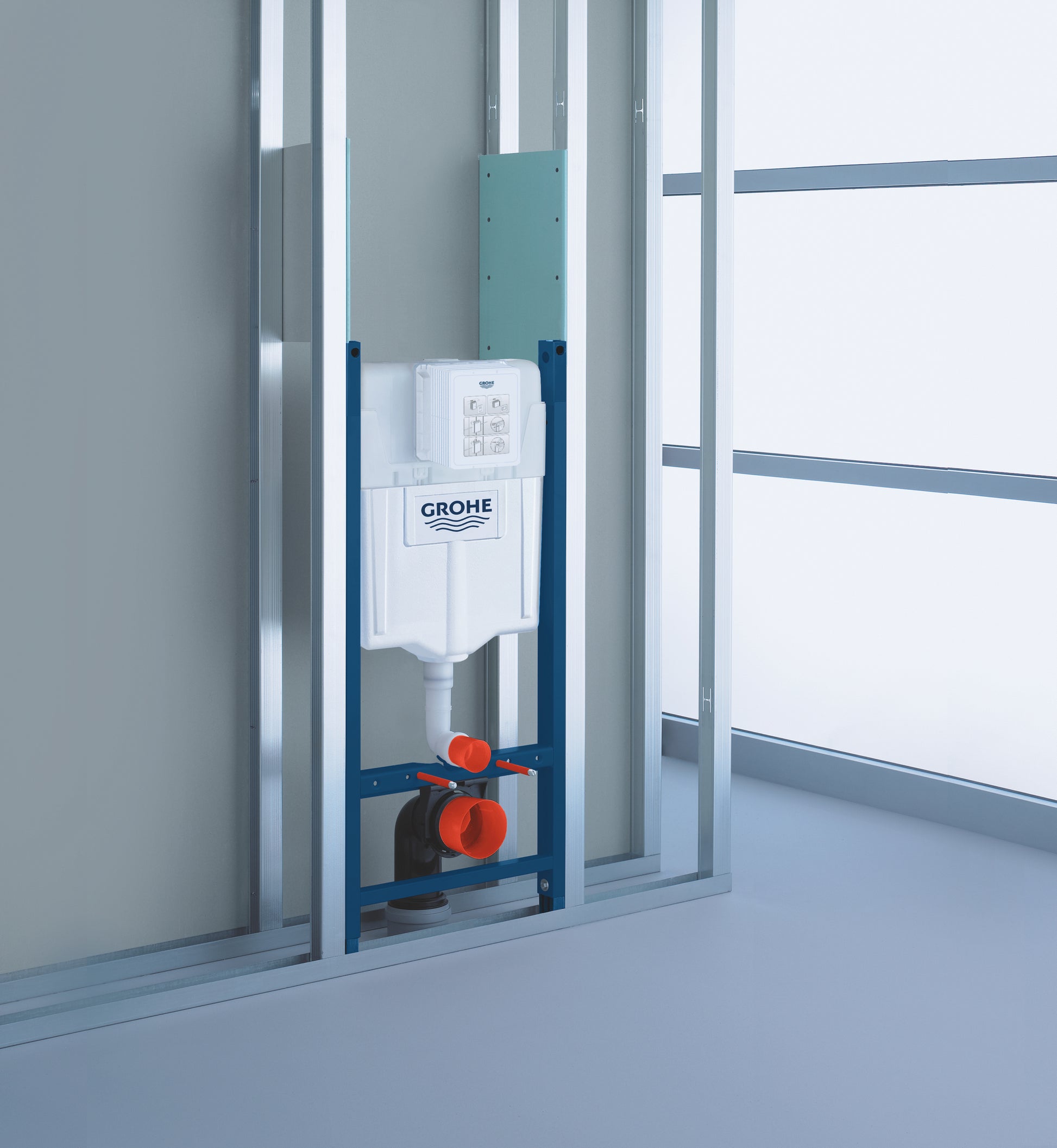 GROHE SOLIDO COMPACT monteringselement/cisterne 1135x500mm t/hæn