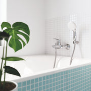 Grohe START Flow etgrebsbatteri 2hul t/kar/br forkr