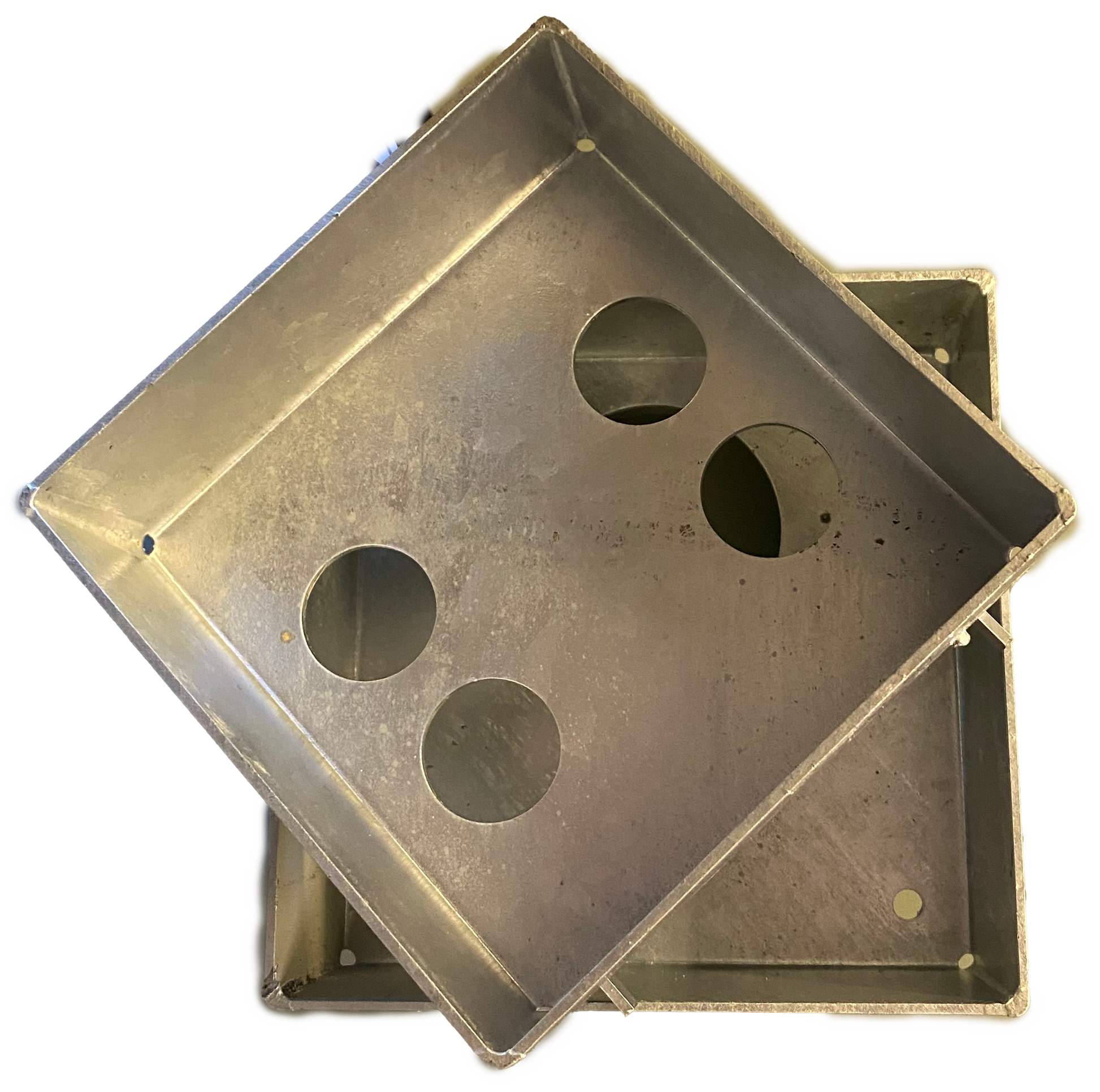 Jesmig 110 x 83 mm minirist til integrerede fliser, 5 t, galv.