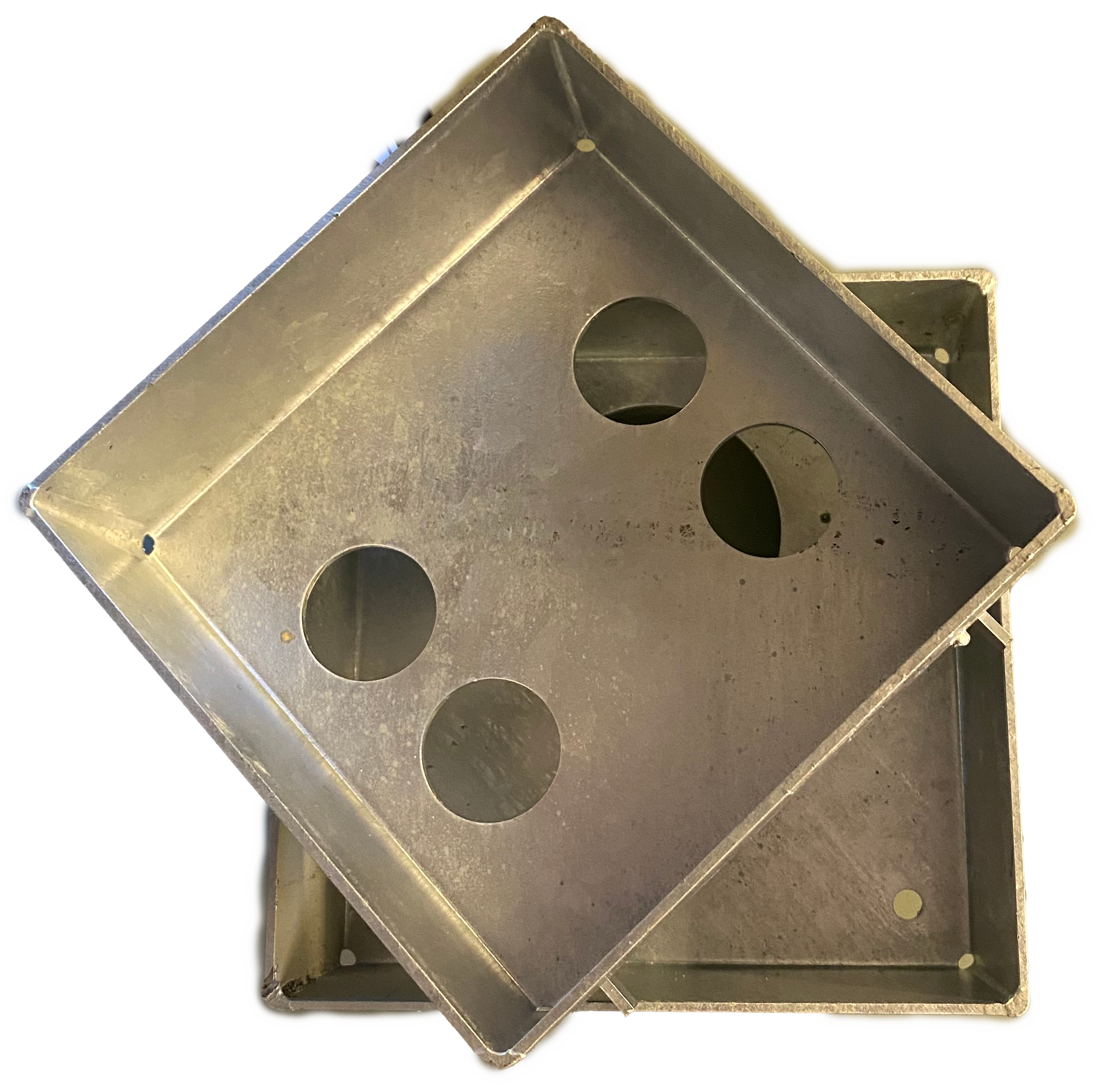 Jesmig 110 x 83 mm minirist til integrerede fliser, 5 t, galv.