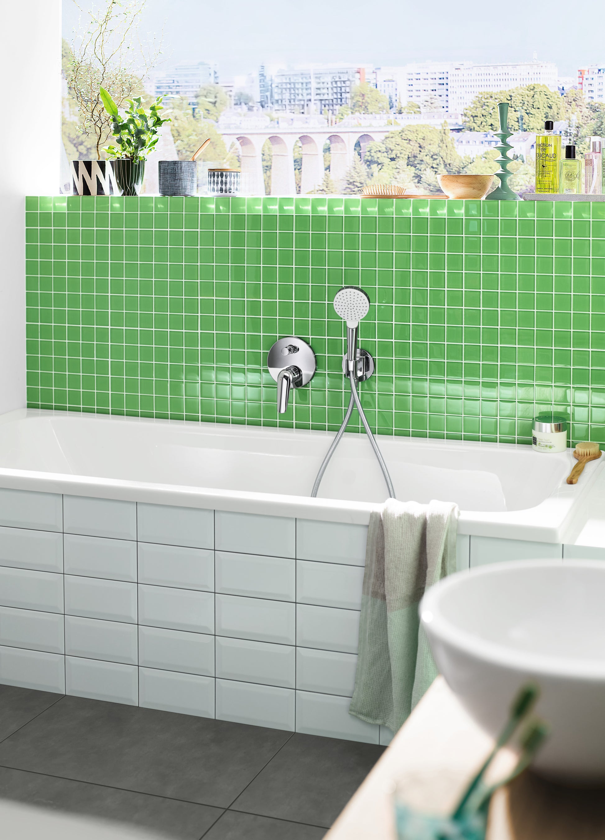 Hansgrohe Isiflex bruseslange, 1250 mm, krom