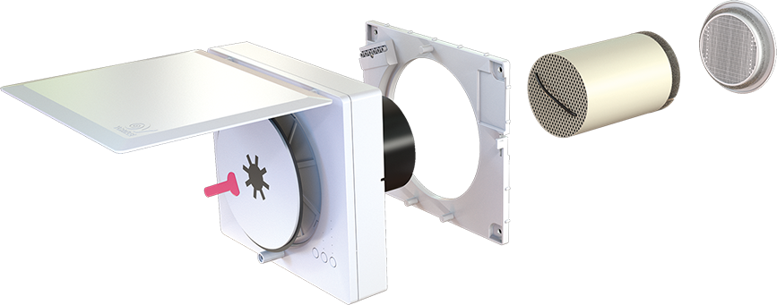 VENTILATOR HRW MULTICOM HCS Ø160 FJBTJ.