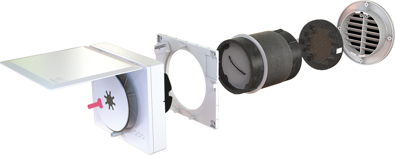 VENTILATOR HRW MULTICOM HCS Ø160 FJBTJ.