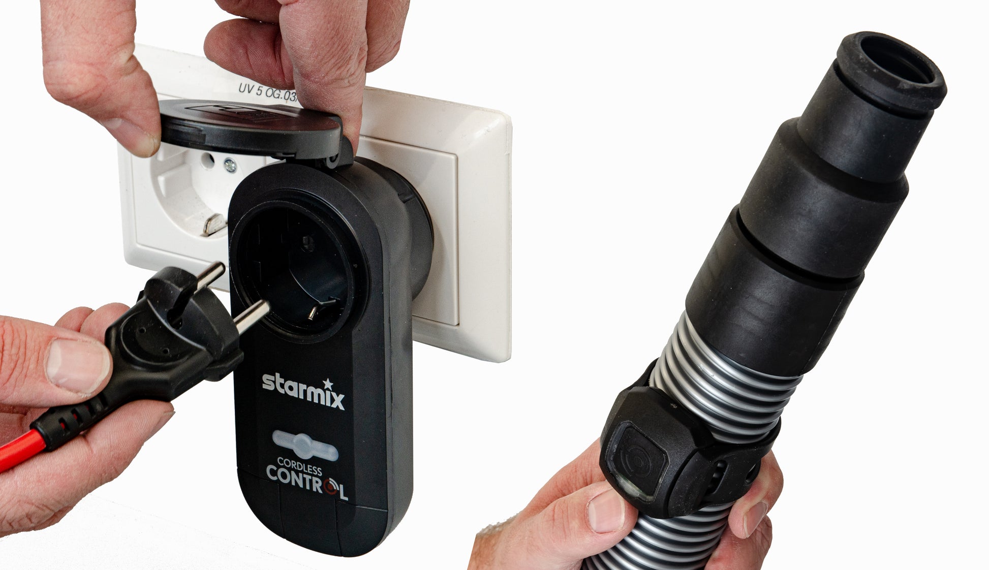 Starmix Control trådløs automatisk styring af sugefunktionen