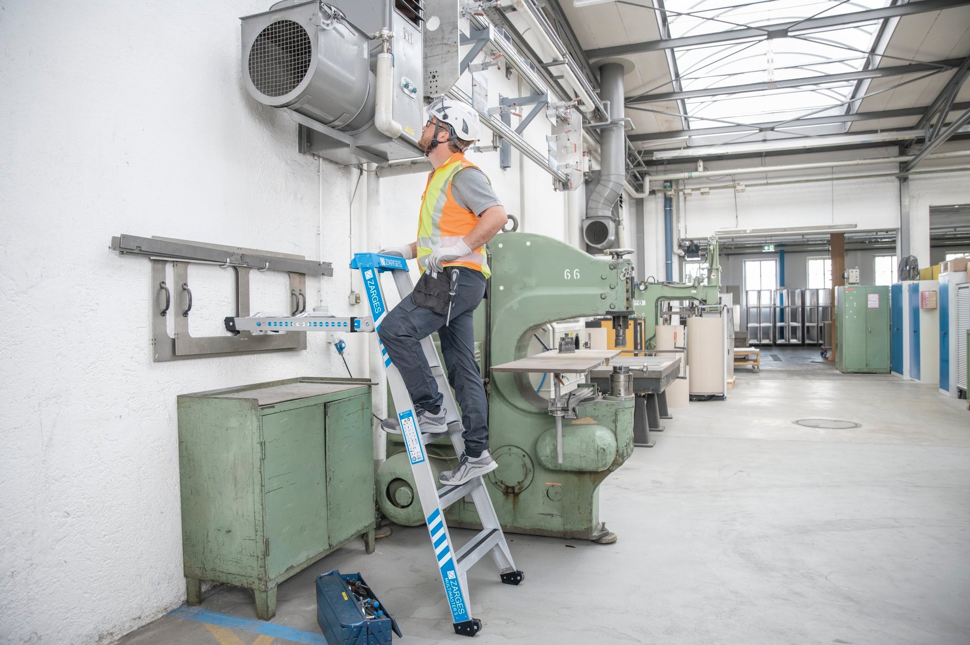 Zarges wienerstige MultiMaster 5, 1,83 m, enkeltstige 2,88 m