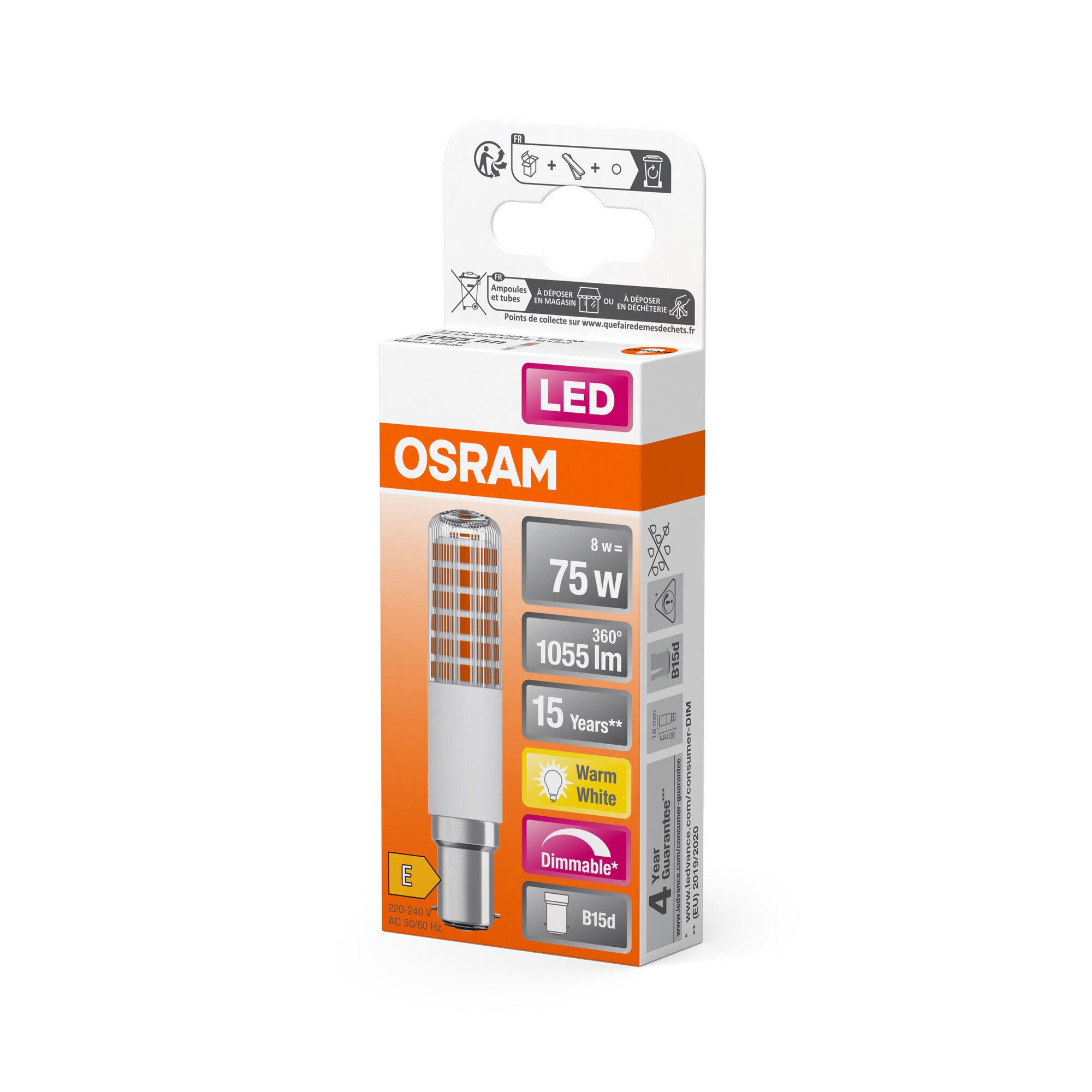 T SLIM DIM 75 8W 827 B15D