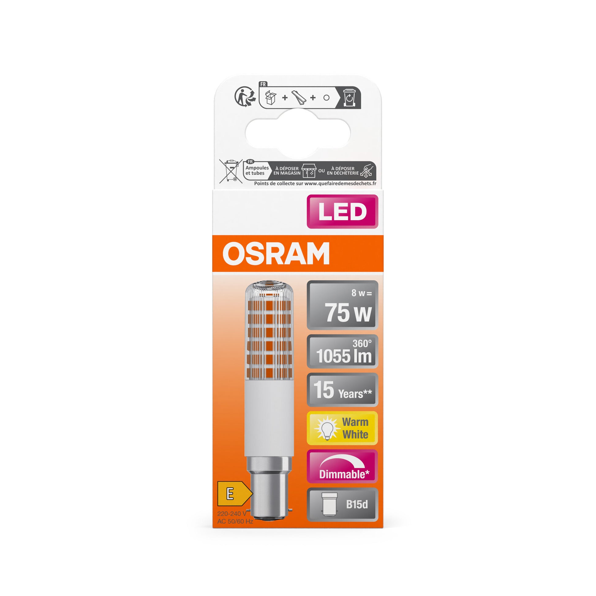T SLIM DIM 75 8W 827 B15D