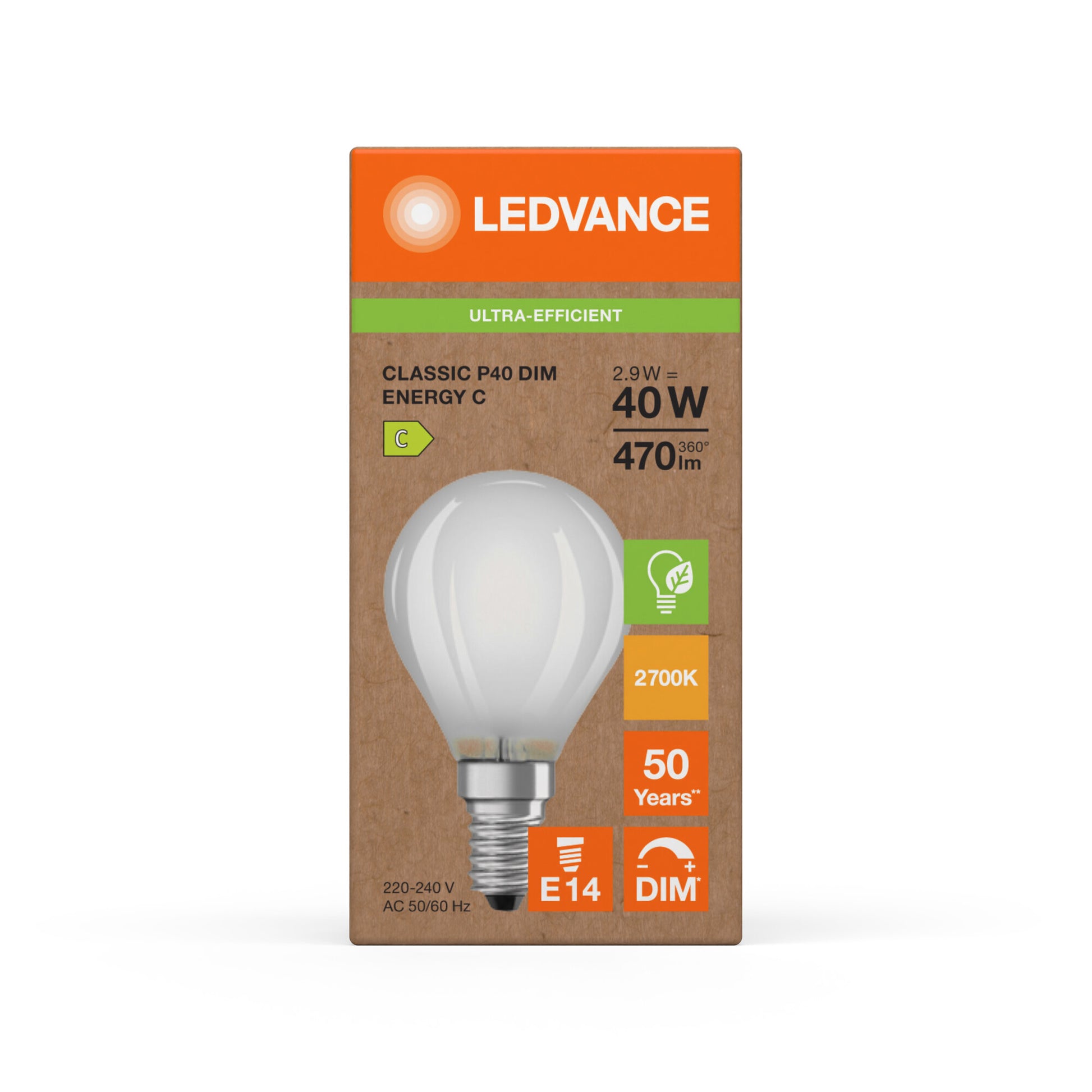 LED KRO MT 2,9W/827 (40W) E14 ENGKL C D
