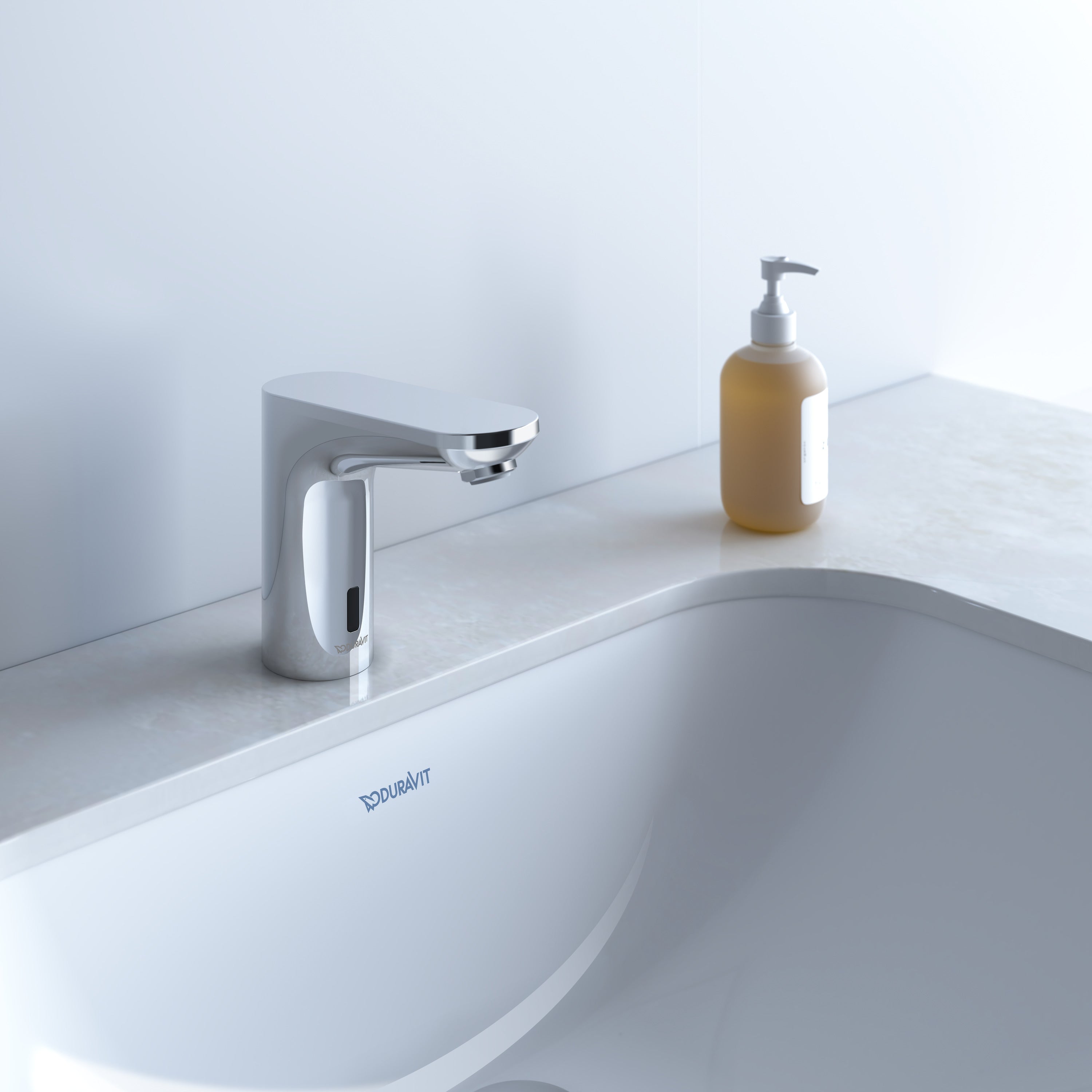 Duravit Sensor 1 elektronisk armatur, strømadapter, Krom