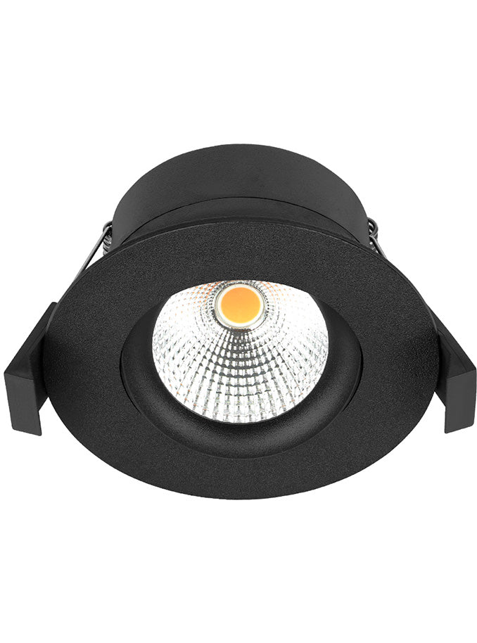 HiluX D3 Tilt360 - Full Spectrum LED Indbygningsspot - Ra97 - 2700K - Sort