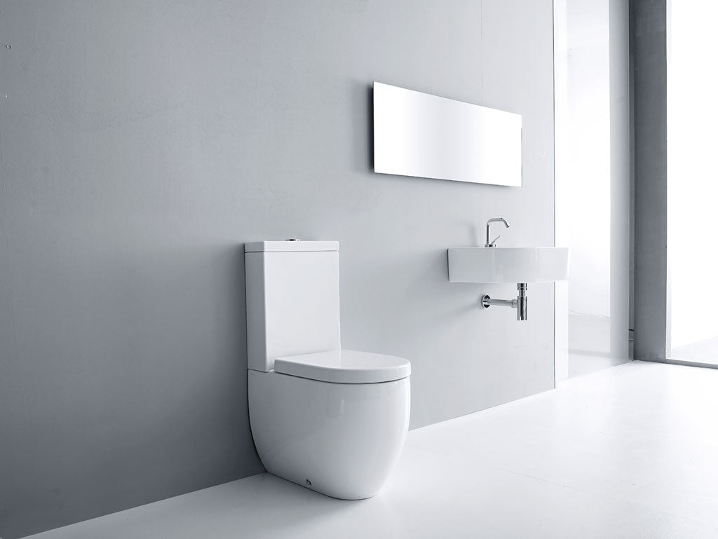 flo gulvstående toilet med cisterne u/sæde