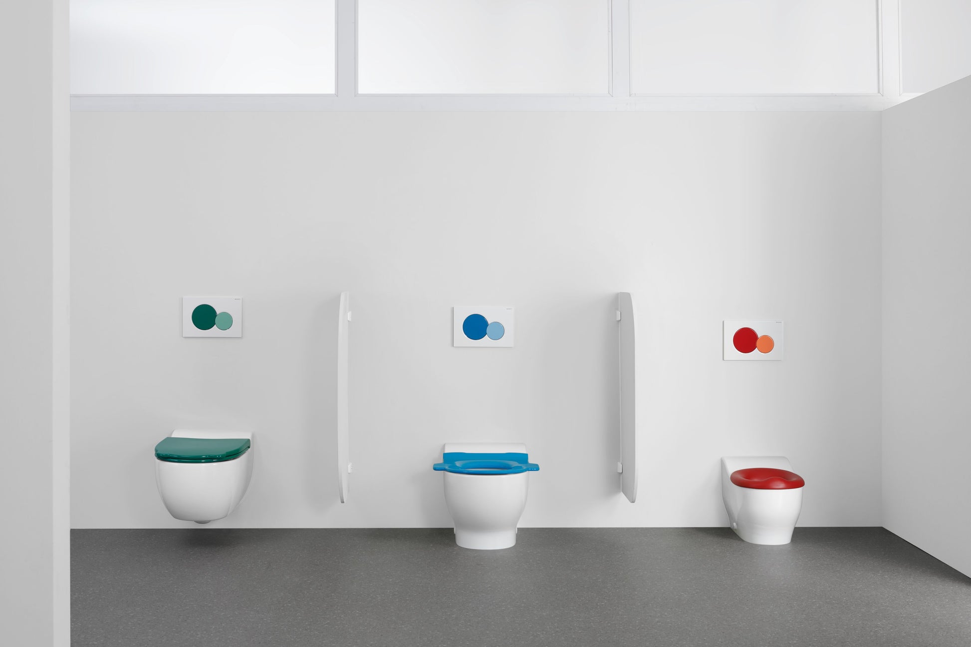 GEBERIT SIGMA01 betjeningsplade 246x164x13mm 2skyl tryktaste pla