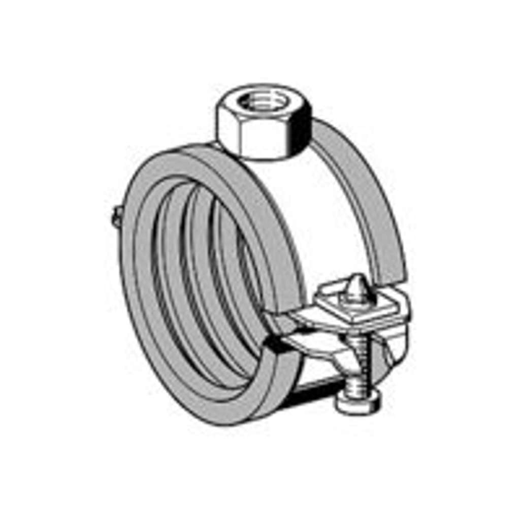 Scanclamp easyclip rørbøjle med gummiindlæg M8 (12 - 14 mm)