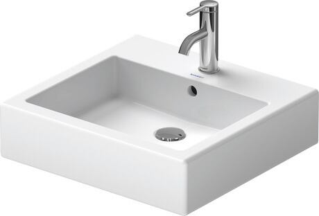 Duravit Vero vask 50 cm med hanehul og overløb