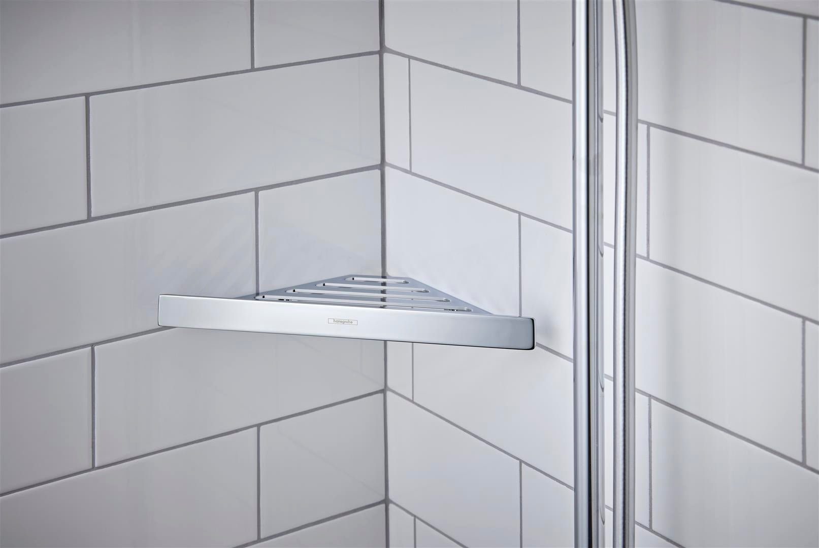 Hansgrohe AddStoris hjørnehylde 305mm, krom