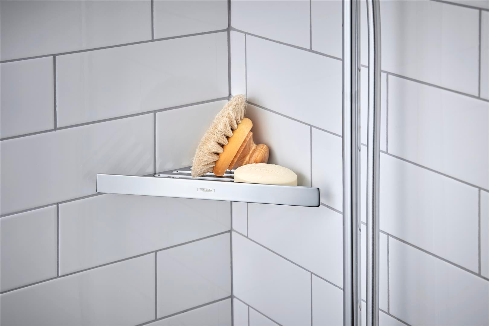 Hansgrohe AddStoris hjørnehylde 305mm, krom