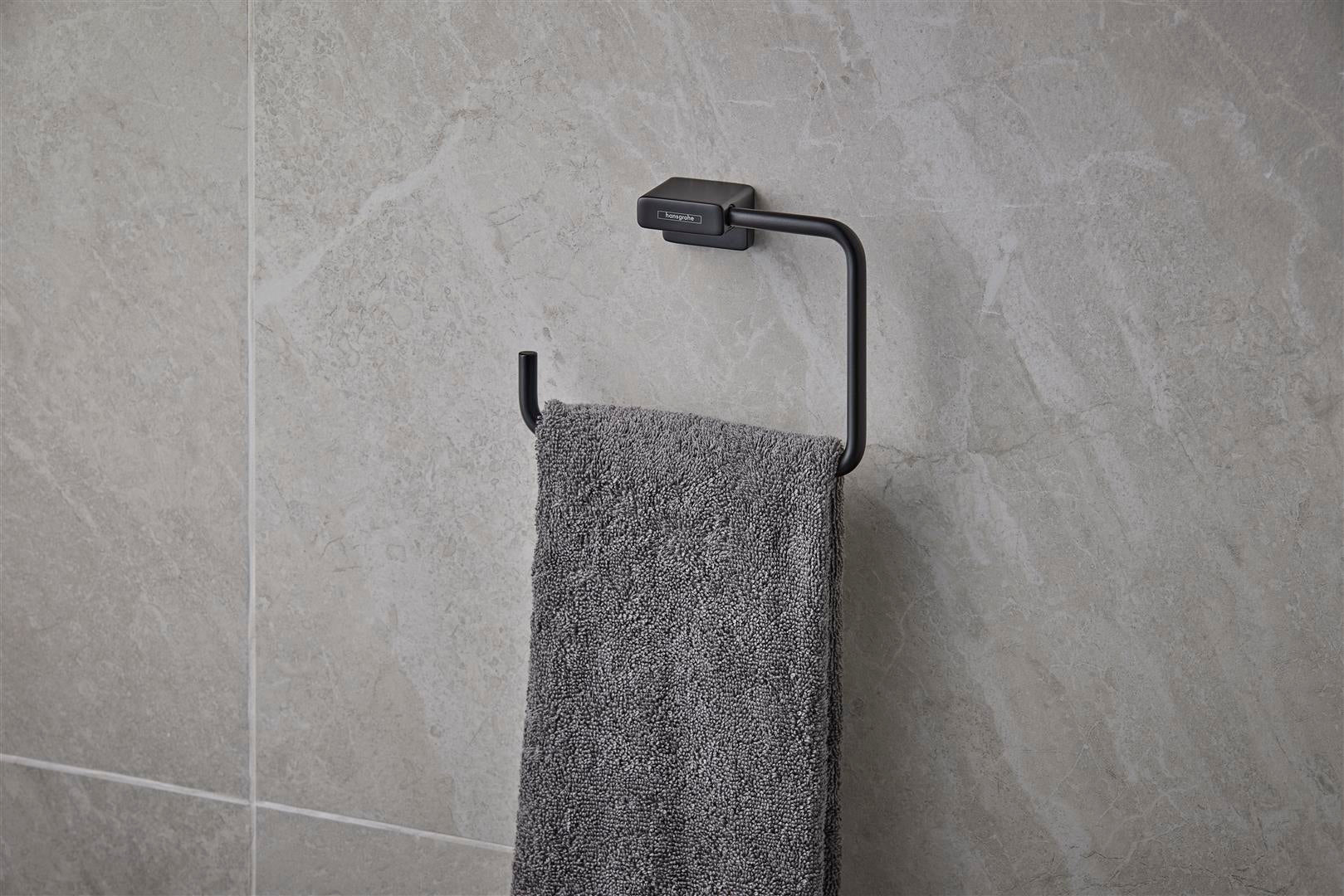 HANSGROHE håndklædering black