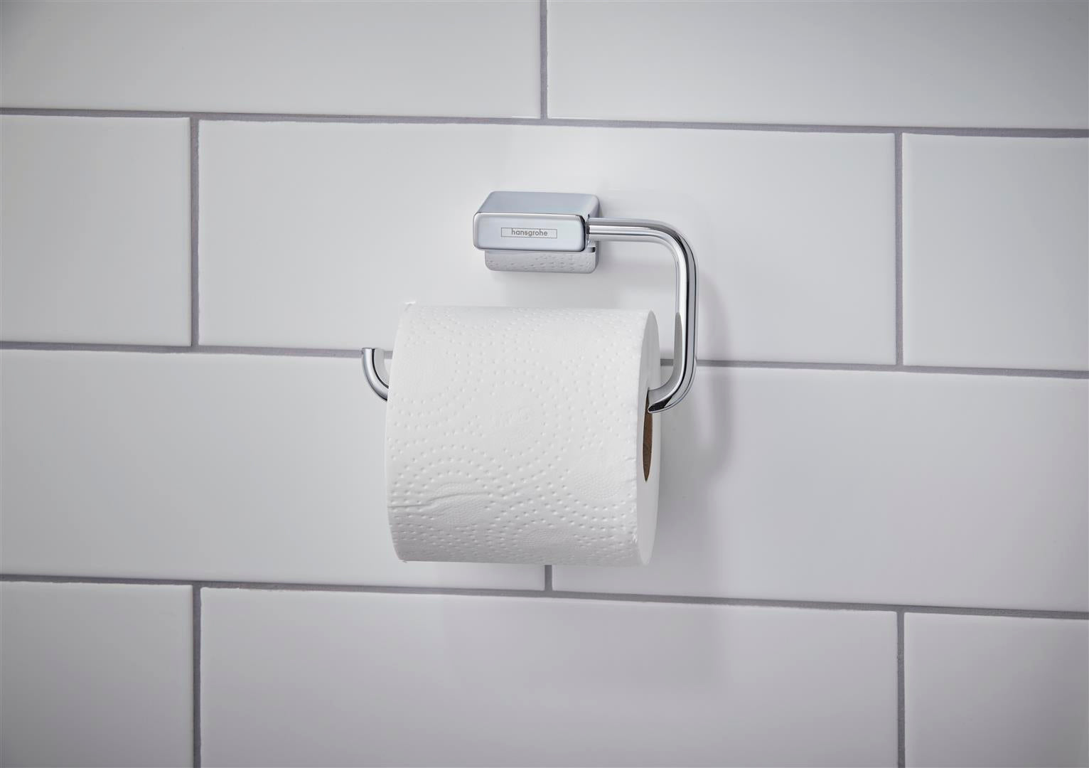 Hansgrohe AddStoris toiletpapirholder u/låg, krom