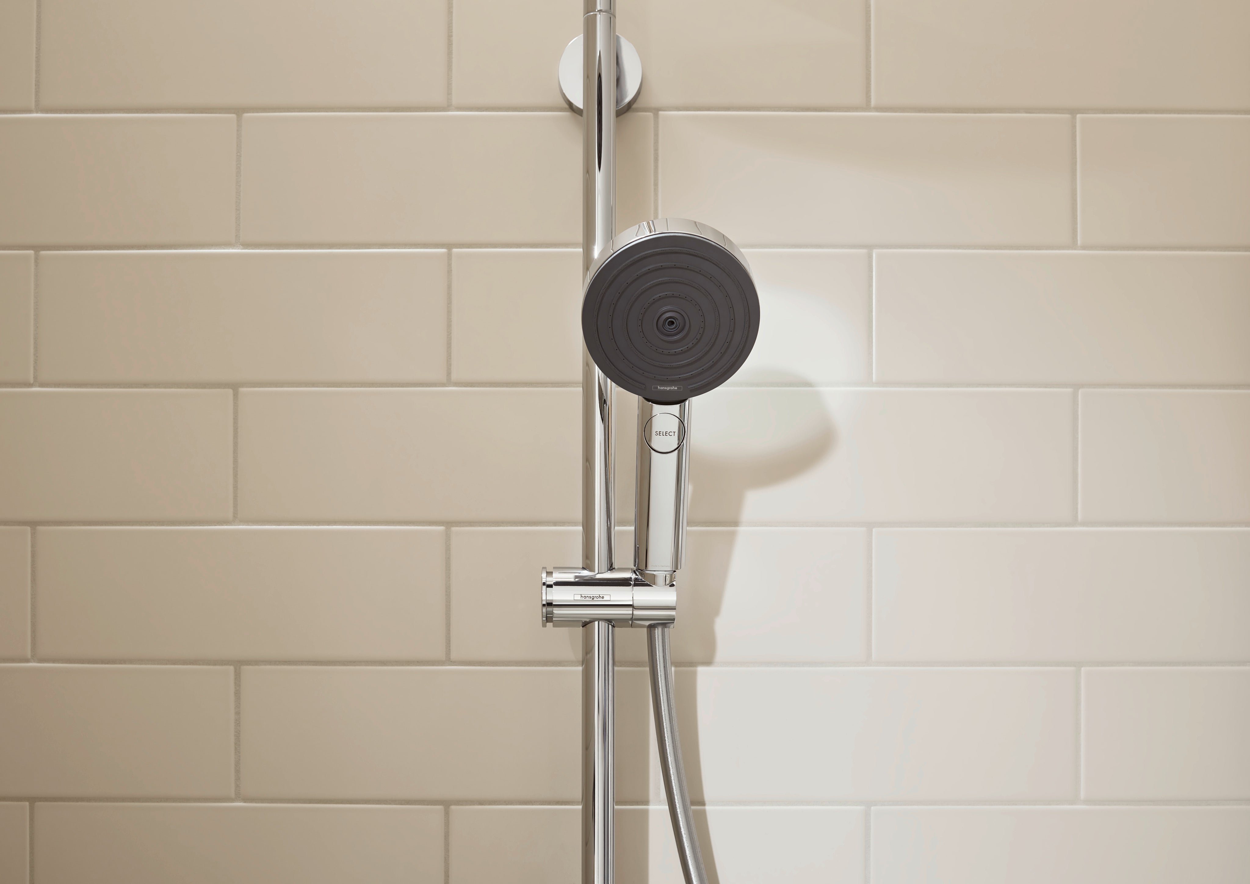 Hansgrohe Pulsify S brusesystem med EcoSmart ø260mm, krom