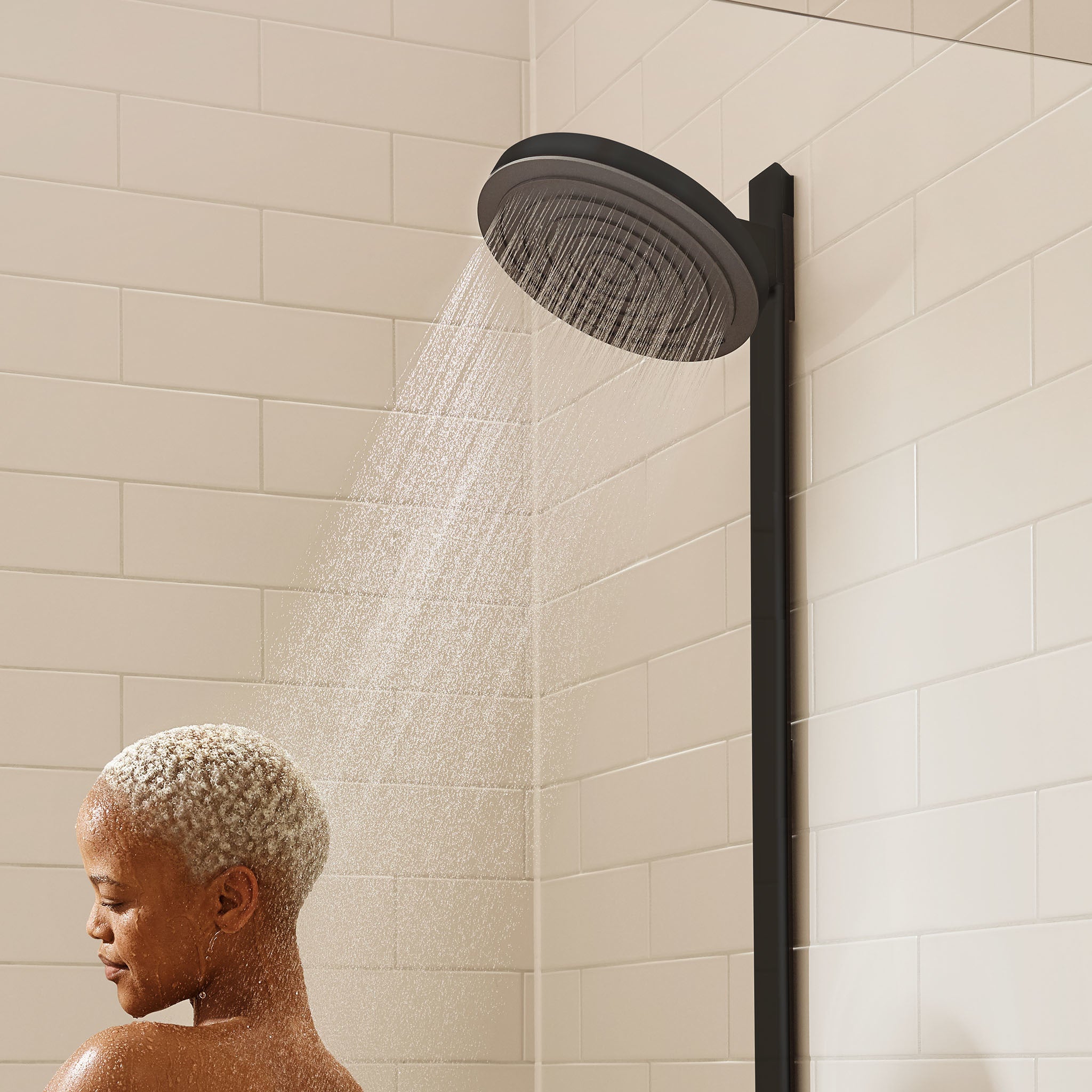 Hansgrohe Pulsify S 2jet brusesystem ø260mm, mat sort