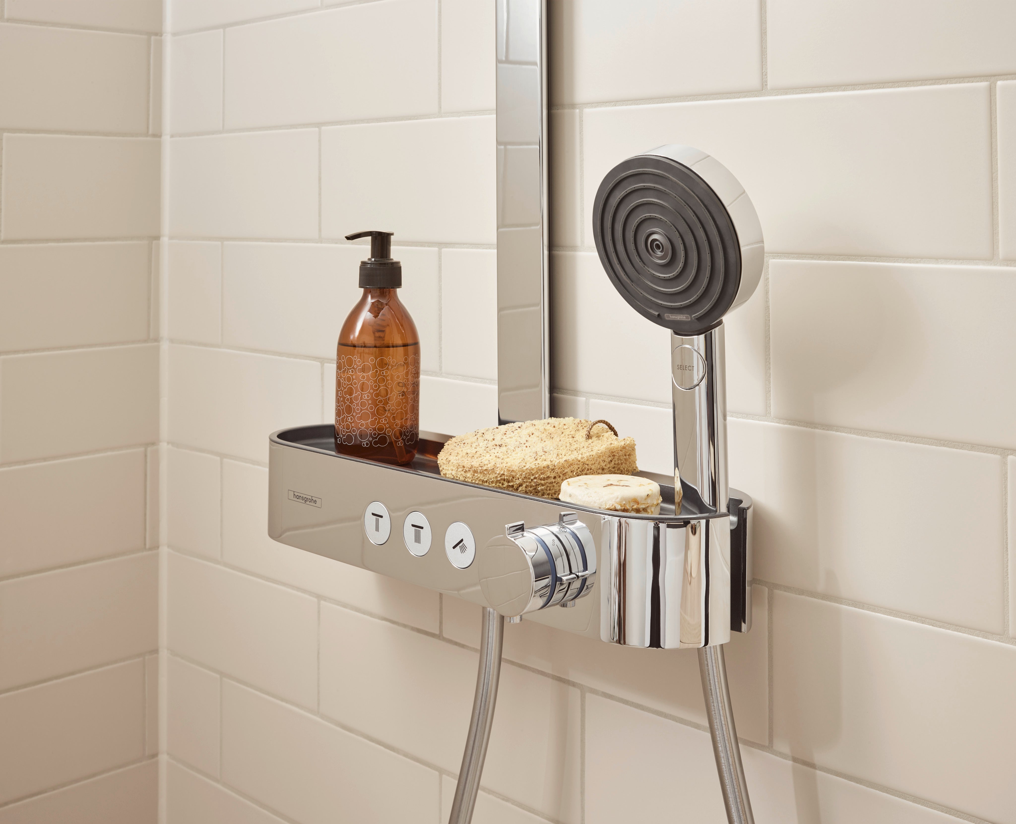 Hansgrohe Pulsify S 2jet brusesystem med EcoSmart ø260mm, krom