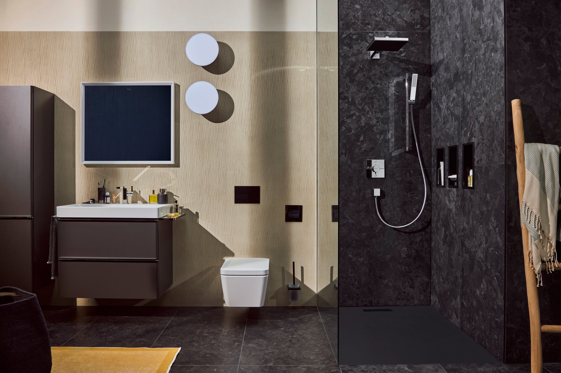 Hansgrohe Pulsify E hovedbruser 260mm, 1jet, krom