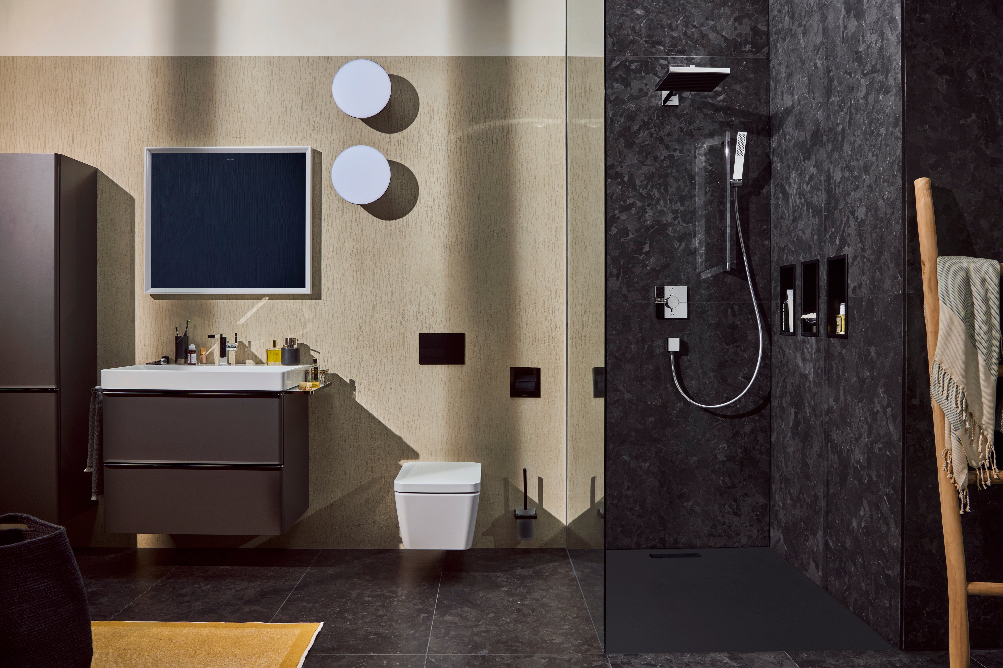 Hansgrohe Pulsify E hovedbruser 260mm, 1jet, krom