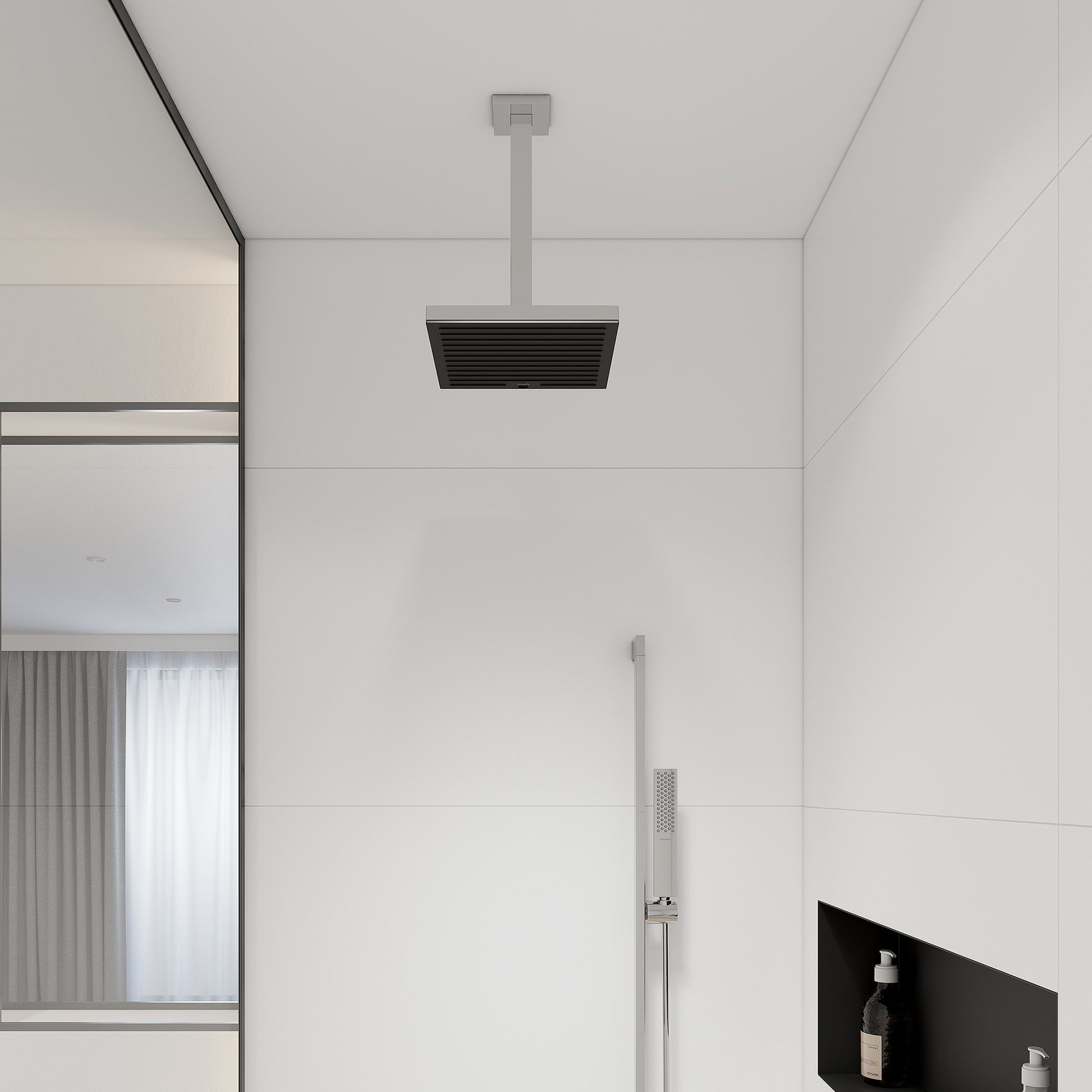 Hansgrohe Pulsify E hovedbruser 260mm, 1jet, krom