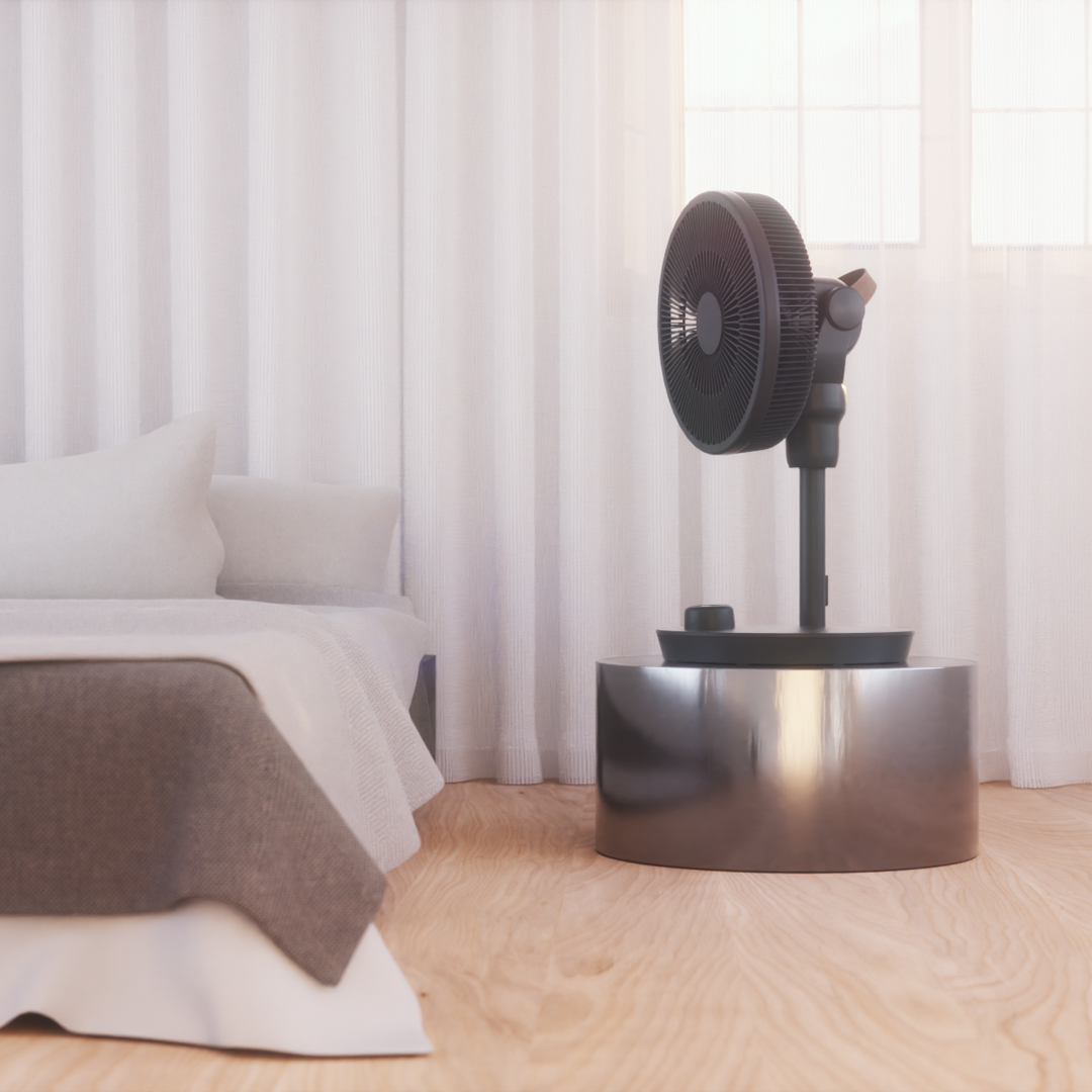 ELL Breeze low, 2 i 1 ventilator, lydsvag