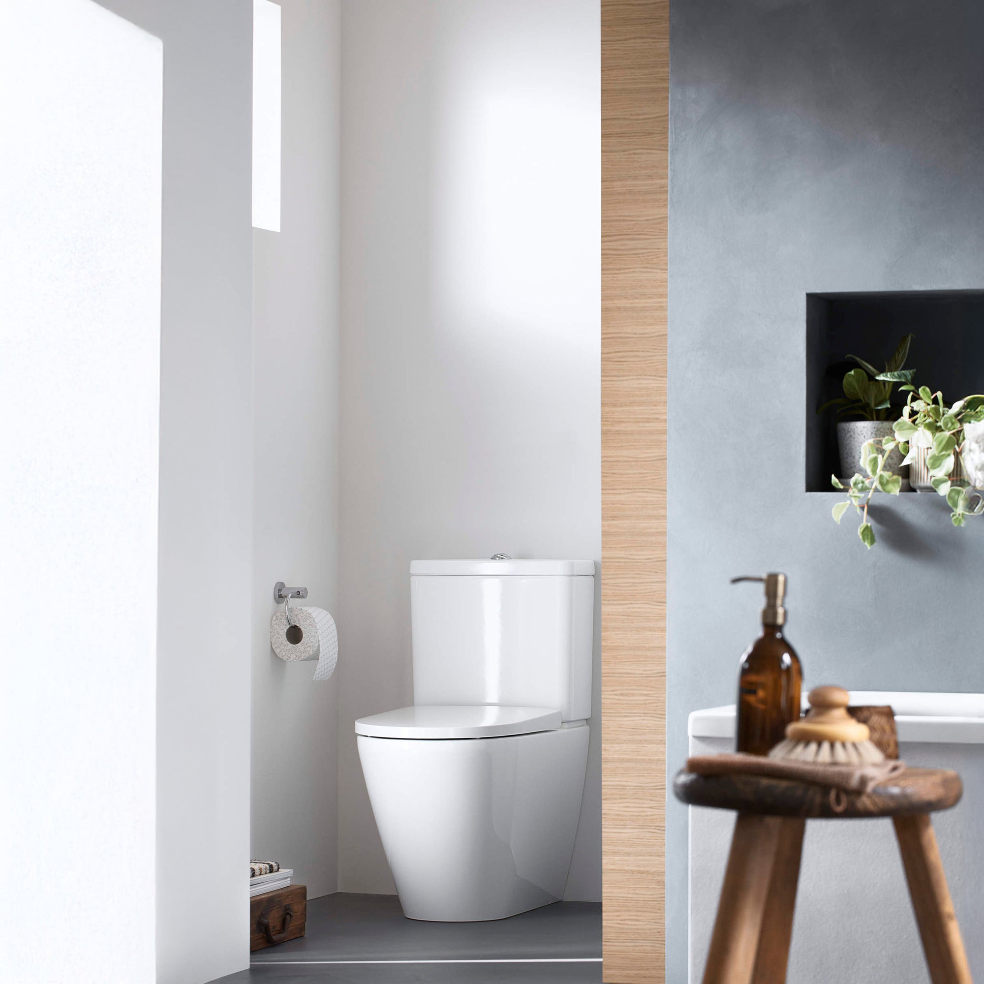Duravit D-Neo gulvstående toilet, 650 mm, Rimless, HygineGlaze