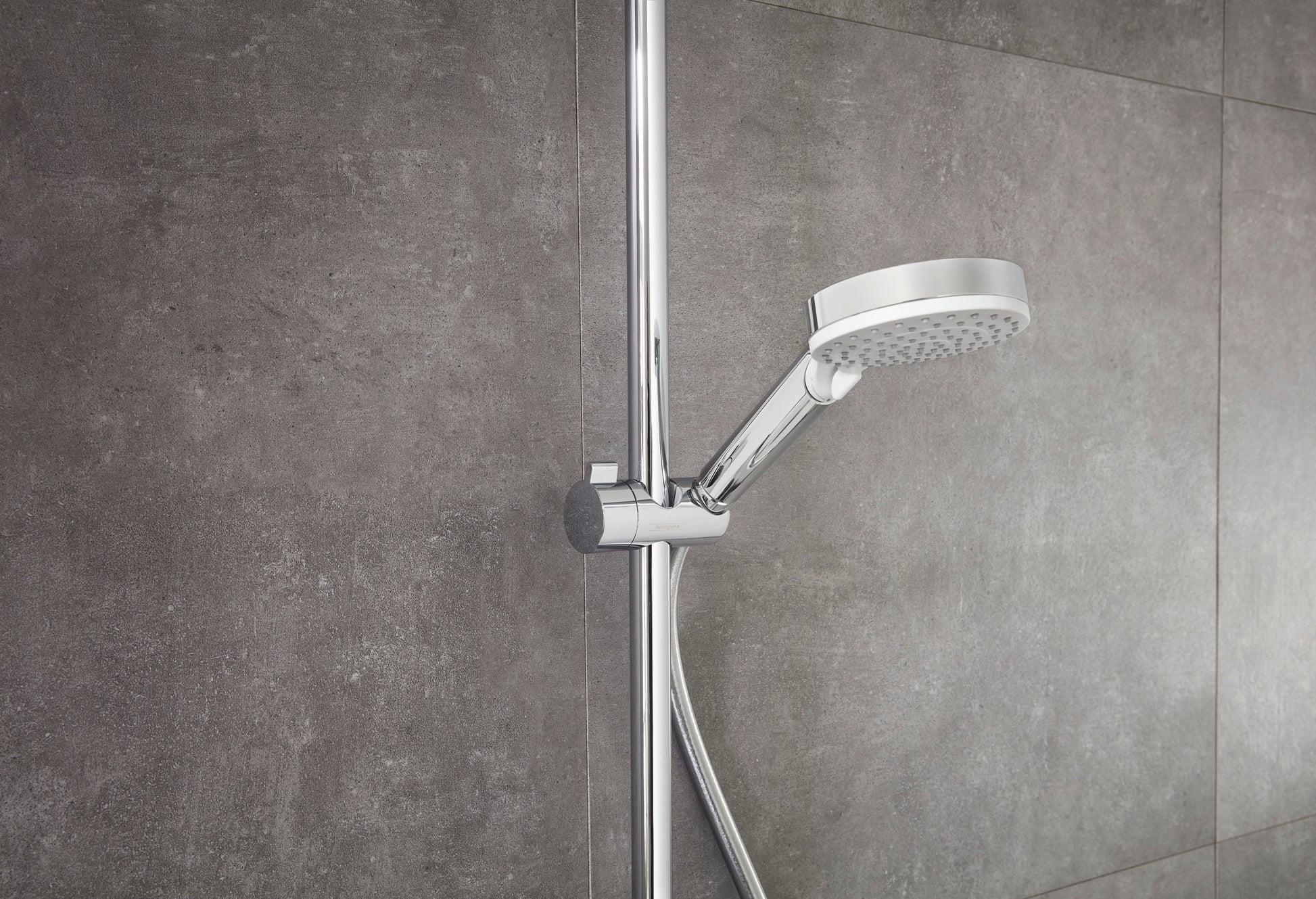 Hansgrohe Crometta E 240 Showerpipe brusesystem 2jet EcoSmart, krom