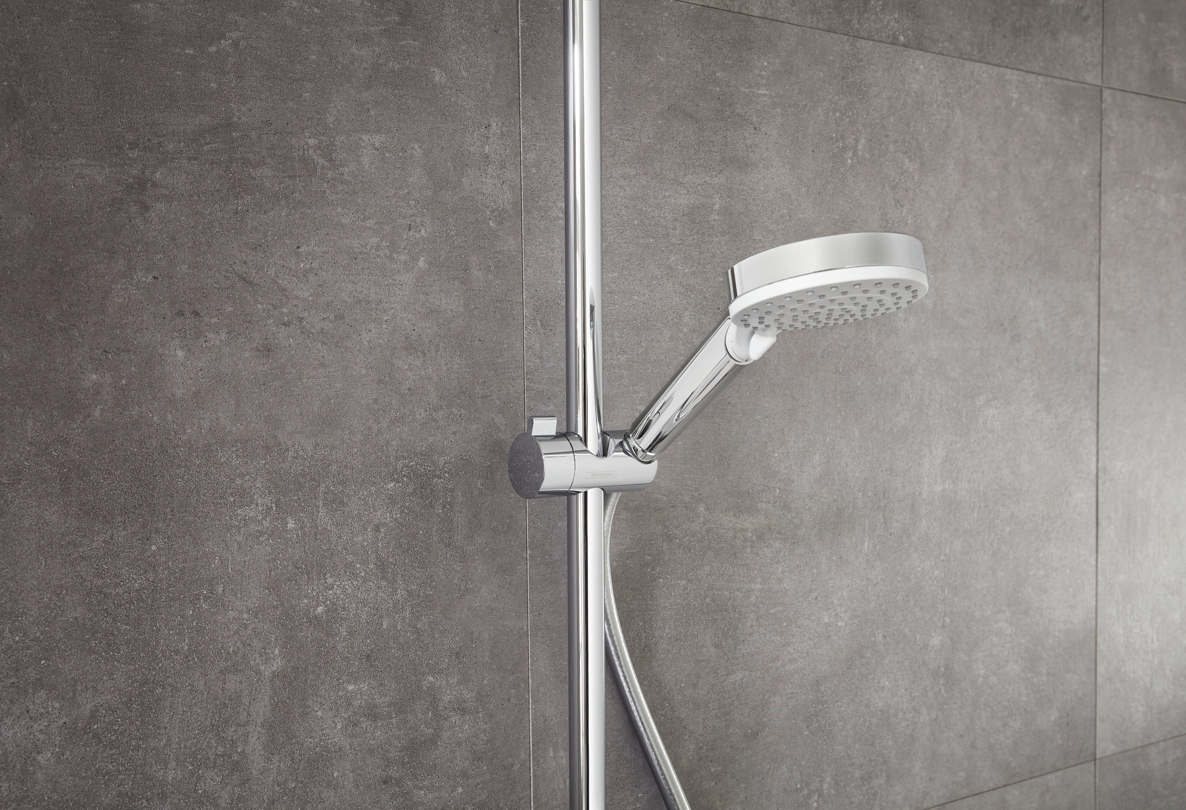 Hansgrohe Crometta E 240 Showerpipe brusesystem 2jet EcoSmart, krom
