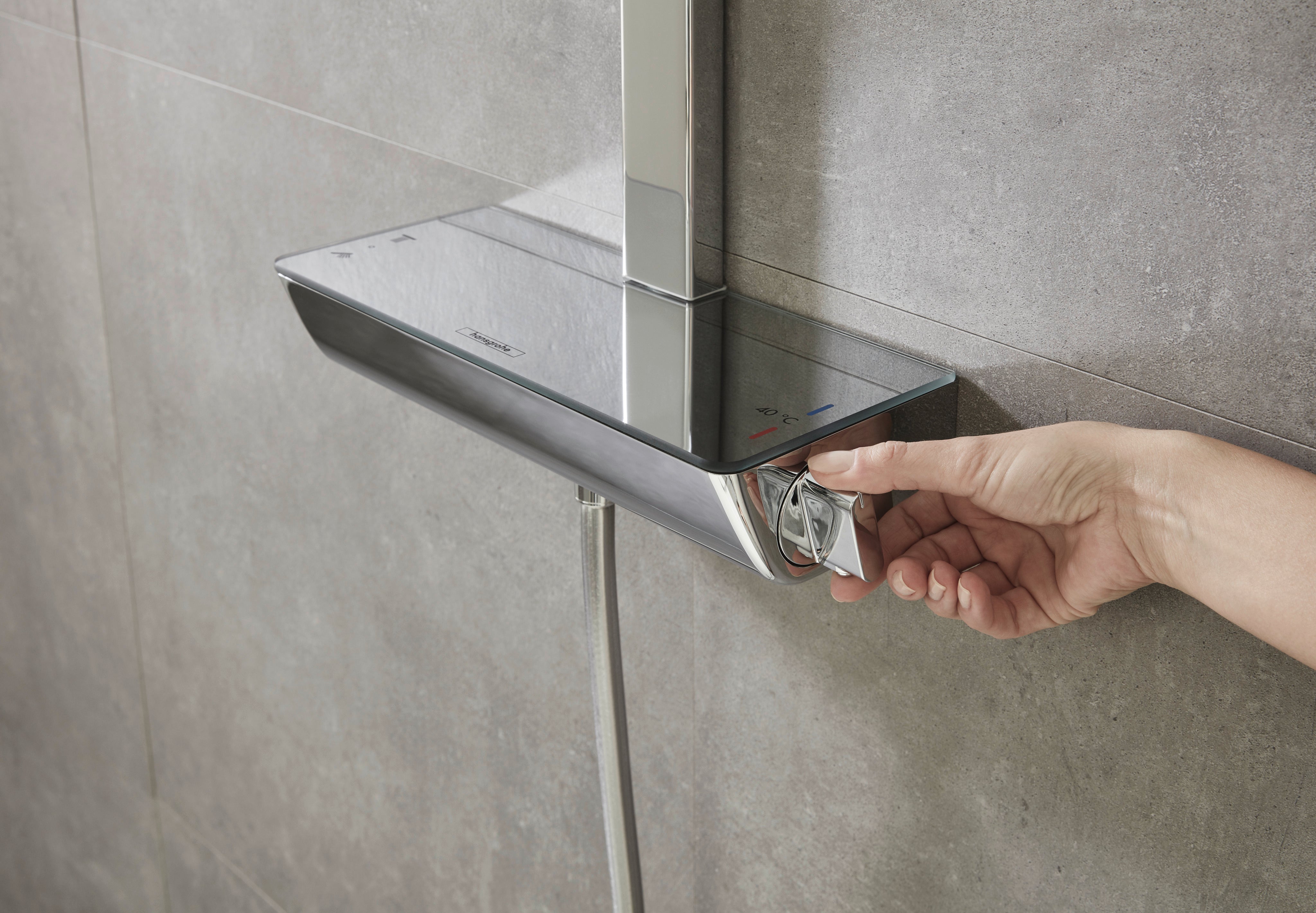 Hansgrohe Raindance E Showerpipe brusesystem 360 1jet, krom